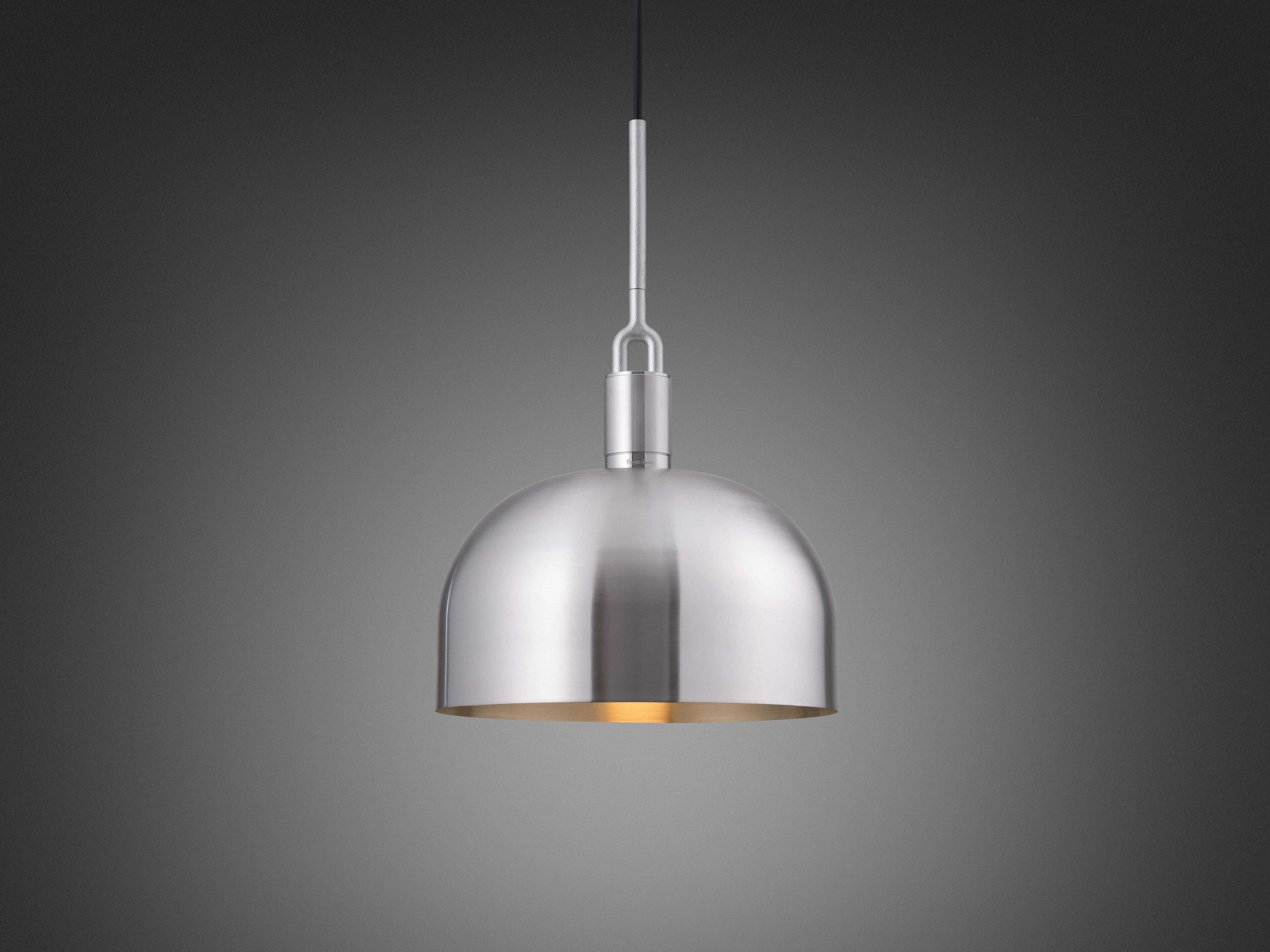 Buster + Punch Forked 1-Light Steel Pendant