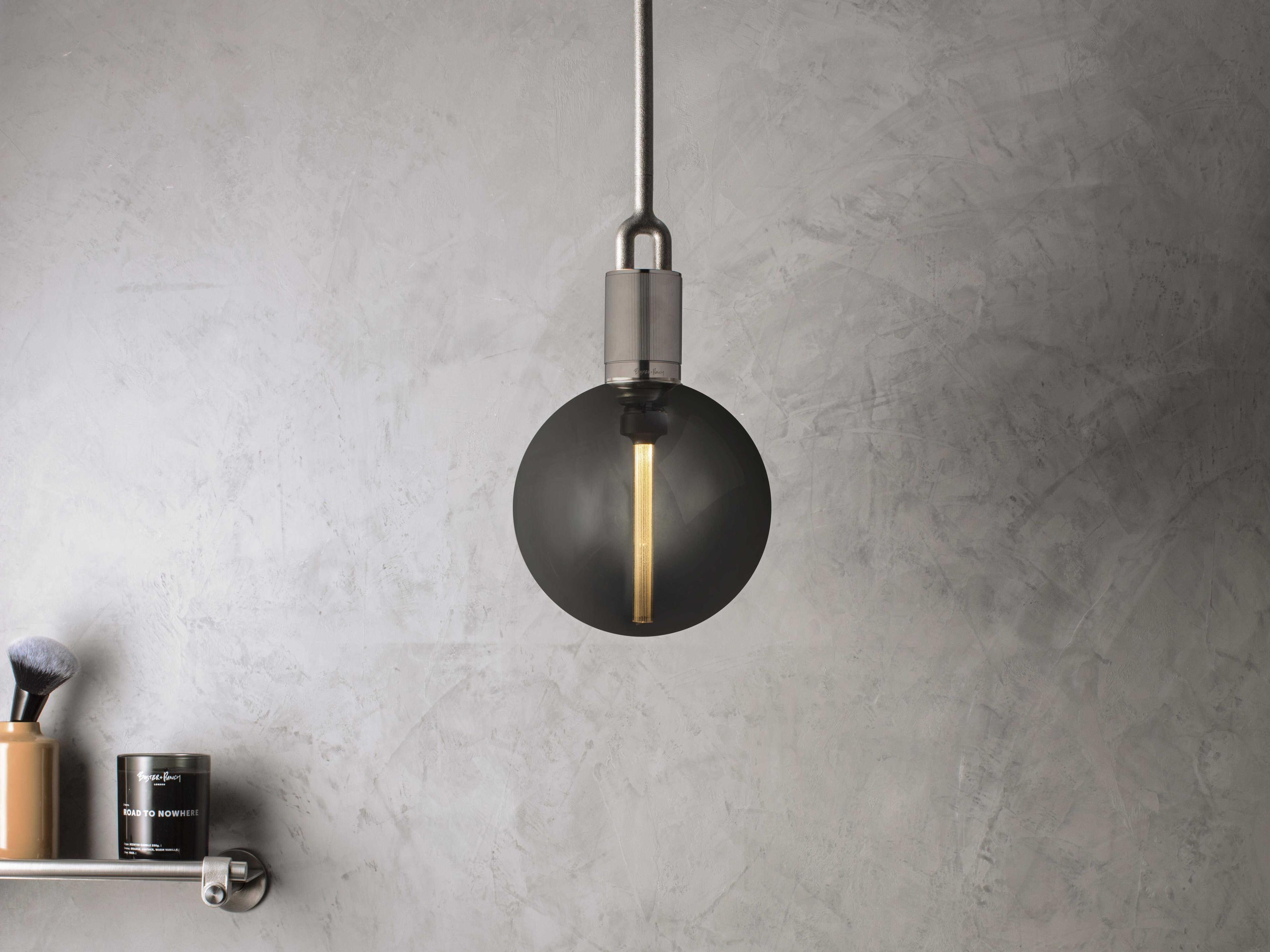 Buster + Punch Forked 1-Light Steel Globe Mini Pendant