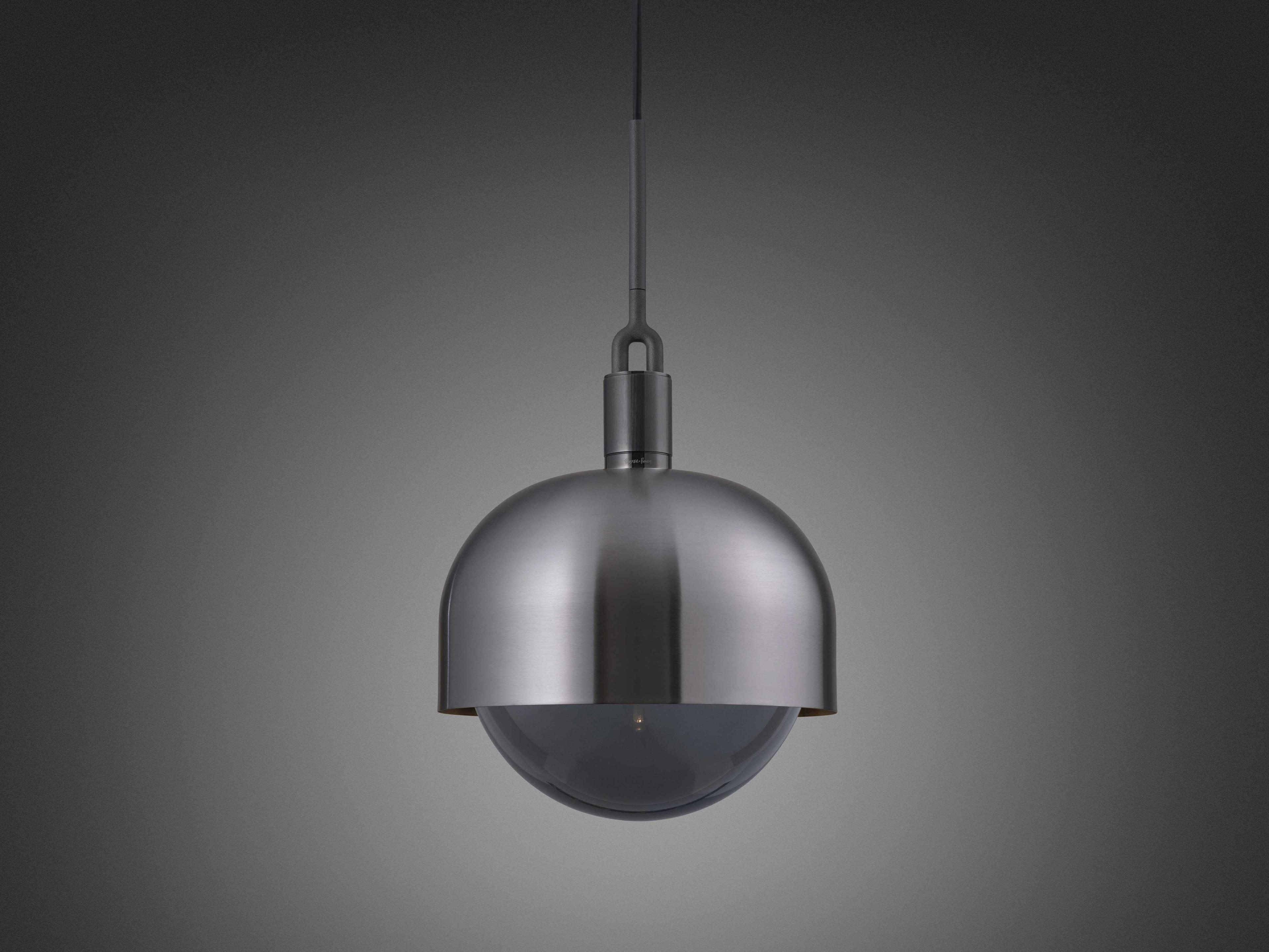 Buster + Punch Forked 1-Light Gun Metal Gunmetal Pendant
