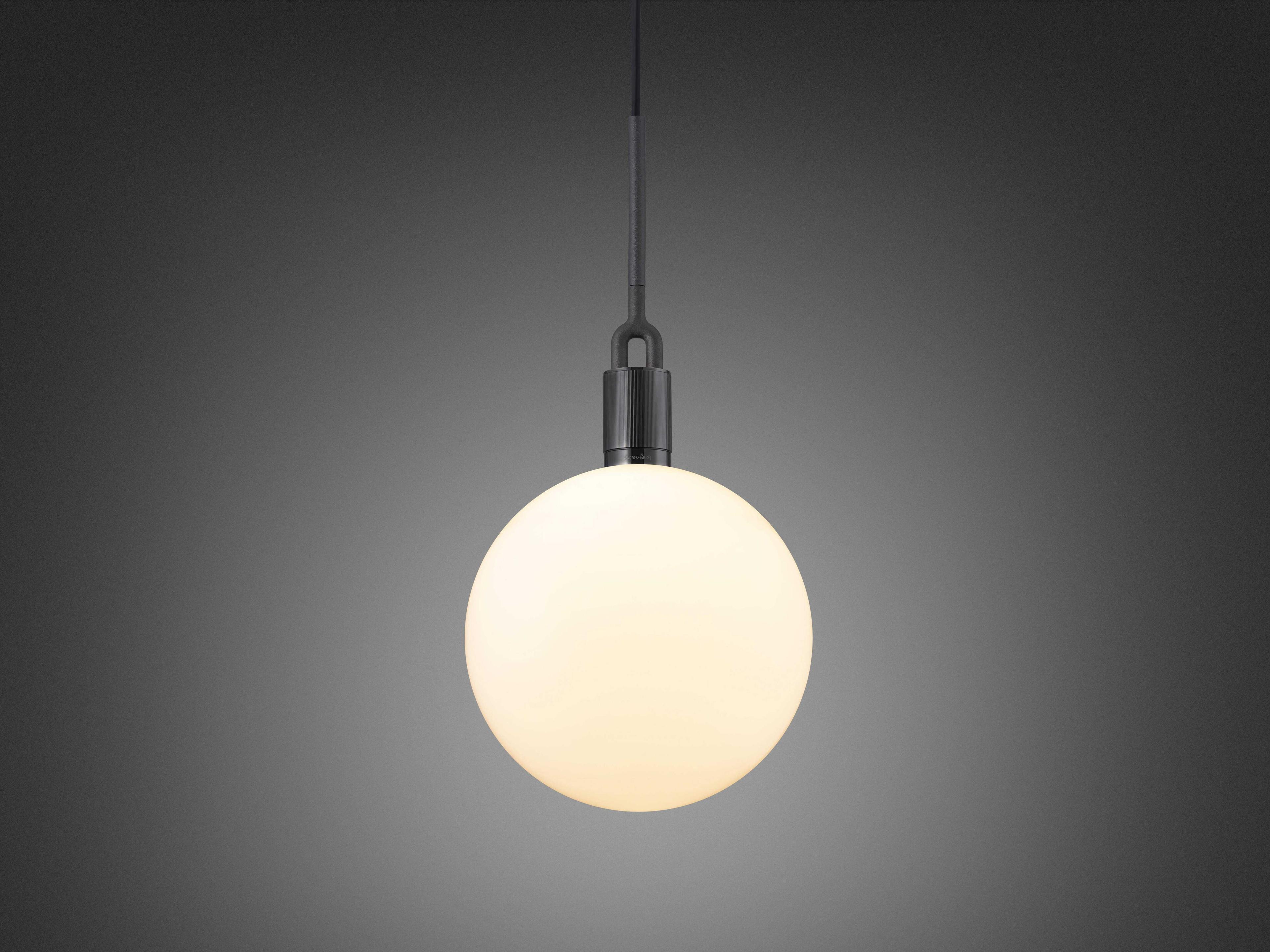 Buster + Punch Forked 1-Light Gun Metal Gunmetal Globe Mini Pendant