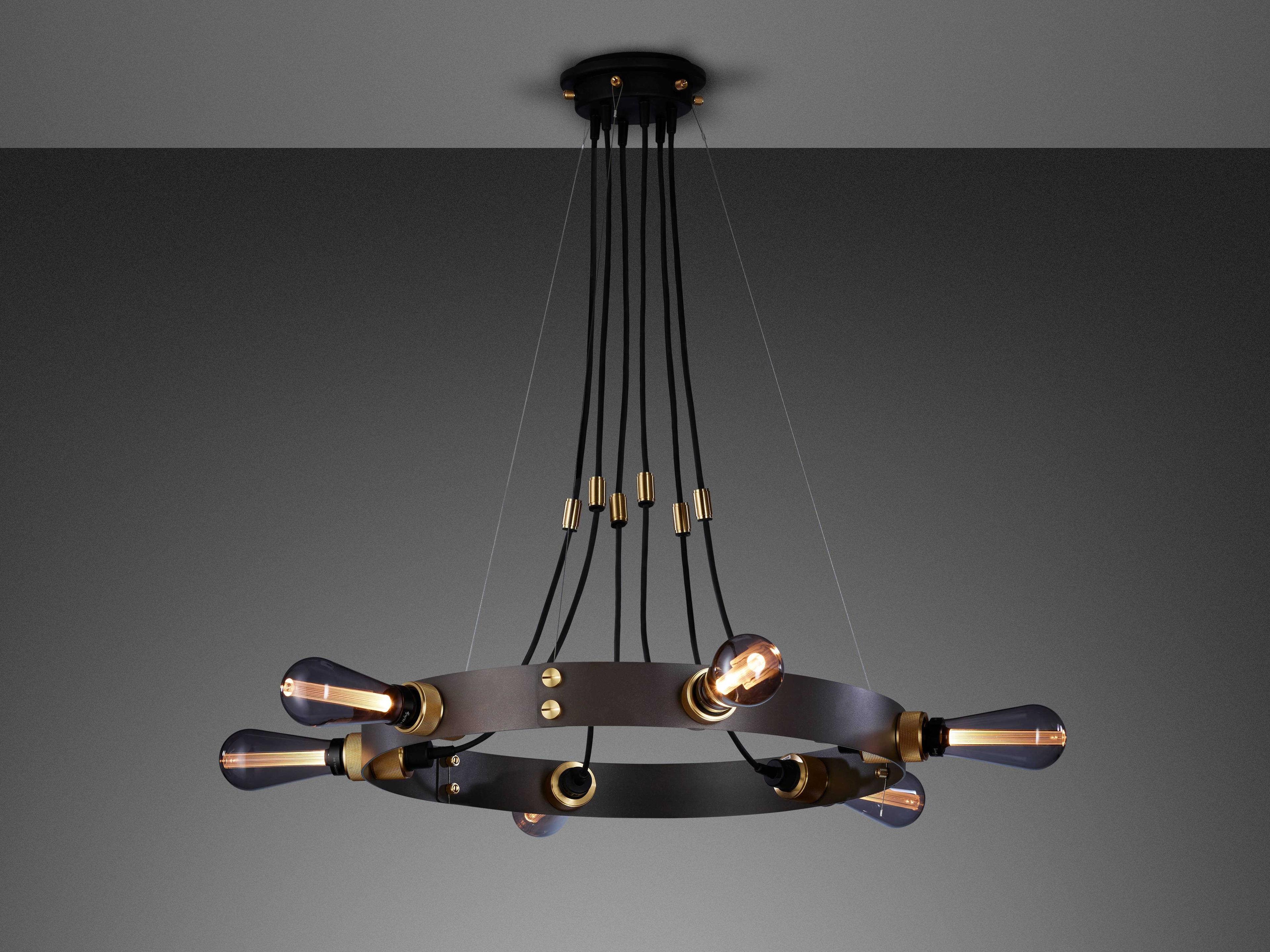 Buster + Punch Hero 6-Light Brass Pendant