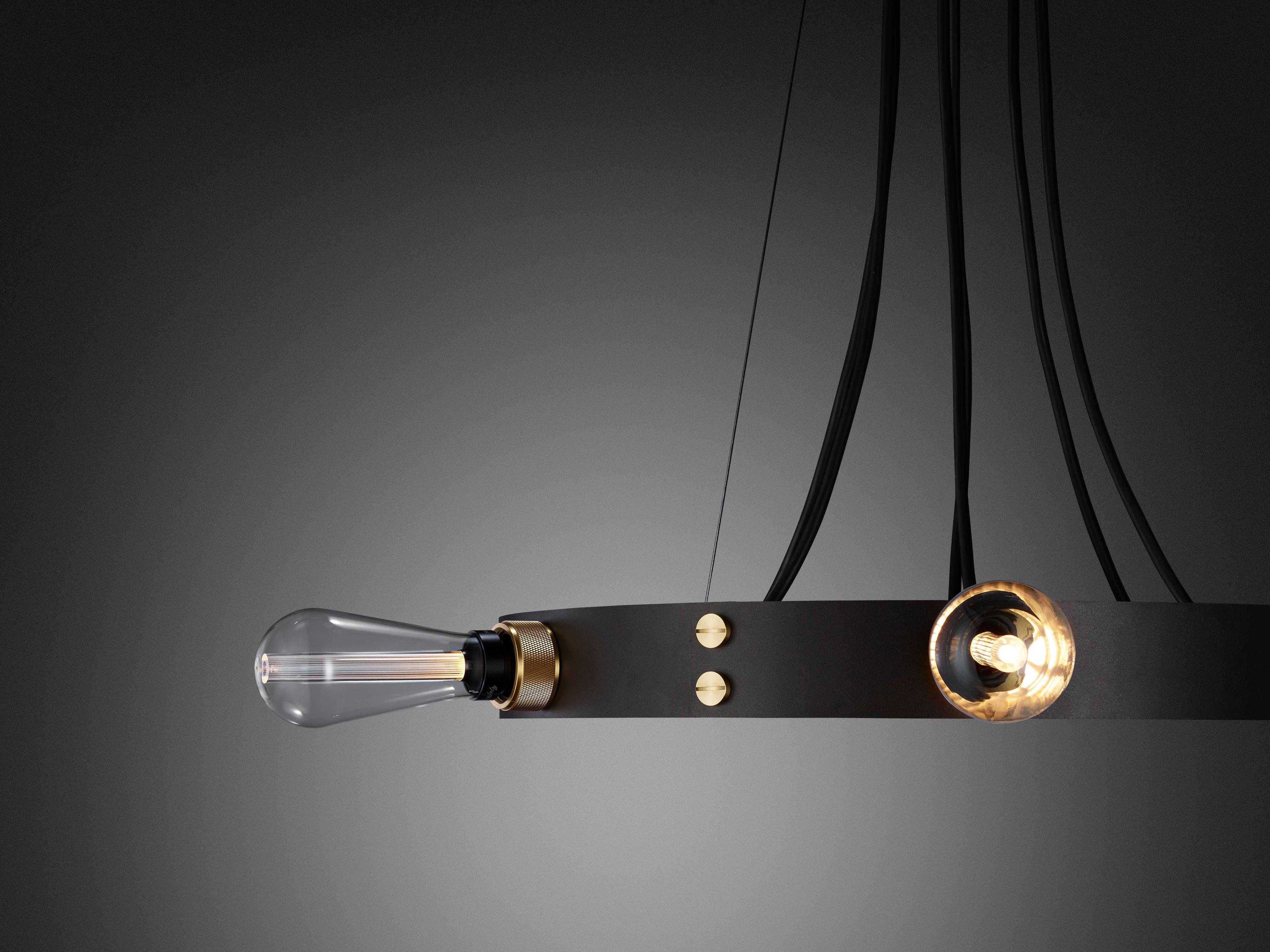 Buster + Punch Hero 6-Light Brass Pendant