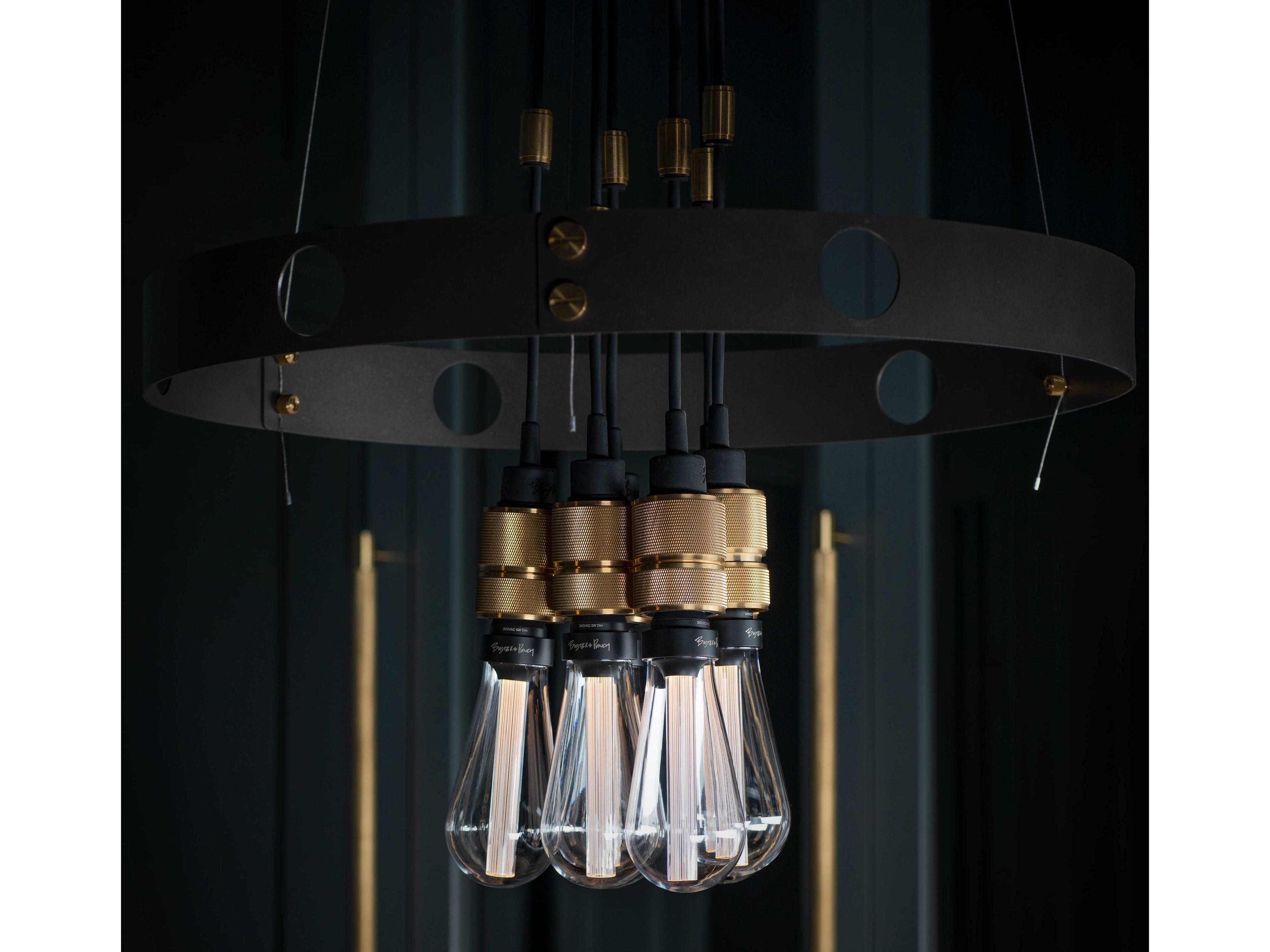 Buster + Punch Hero 6-Light Brass Pendant