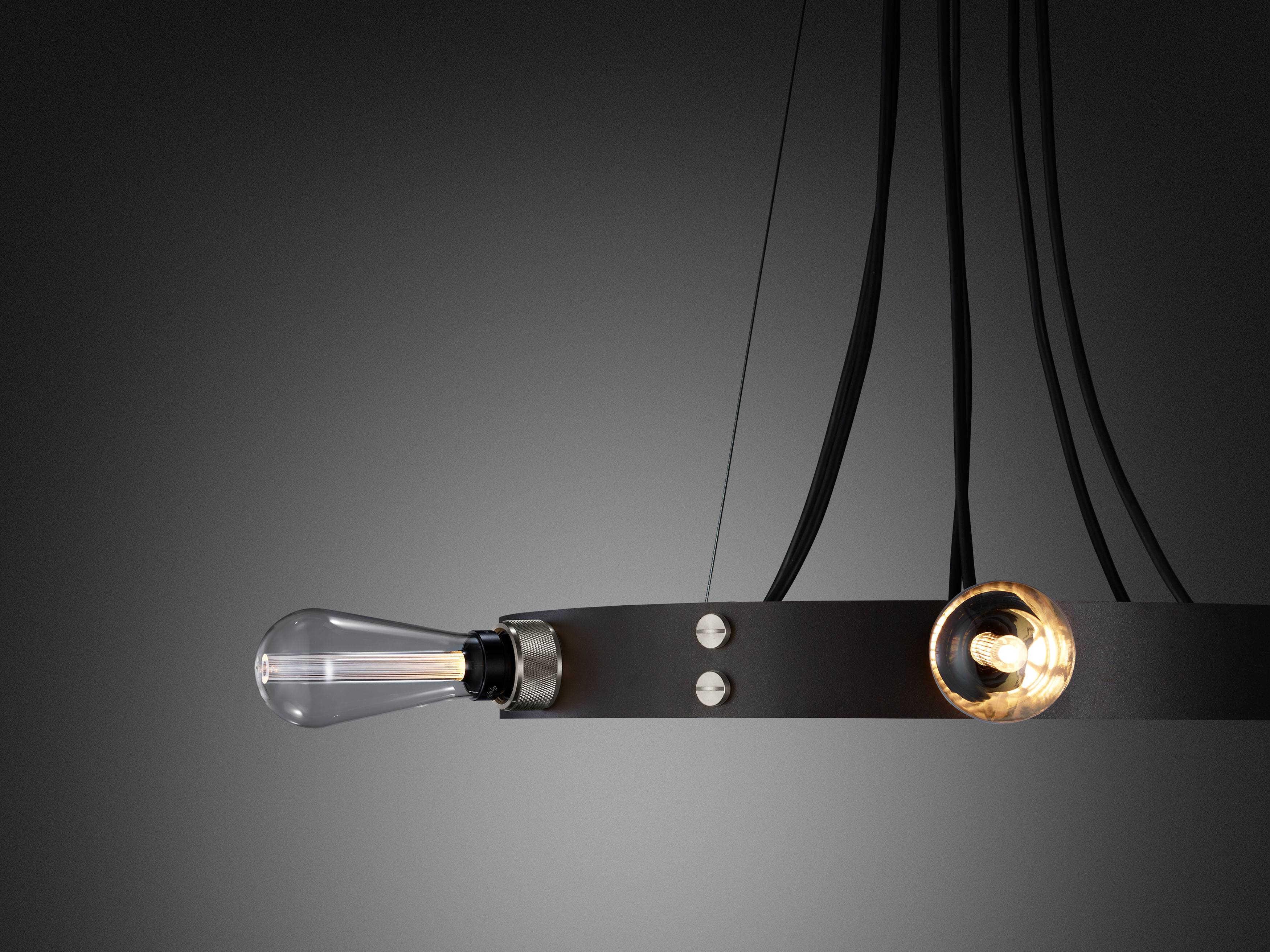 Buster + Punch Hero 6-Light Steel Pendant