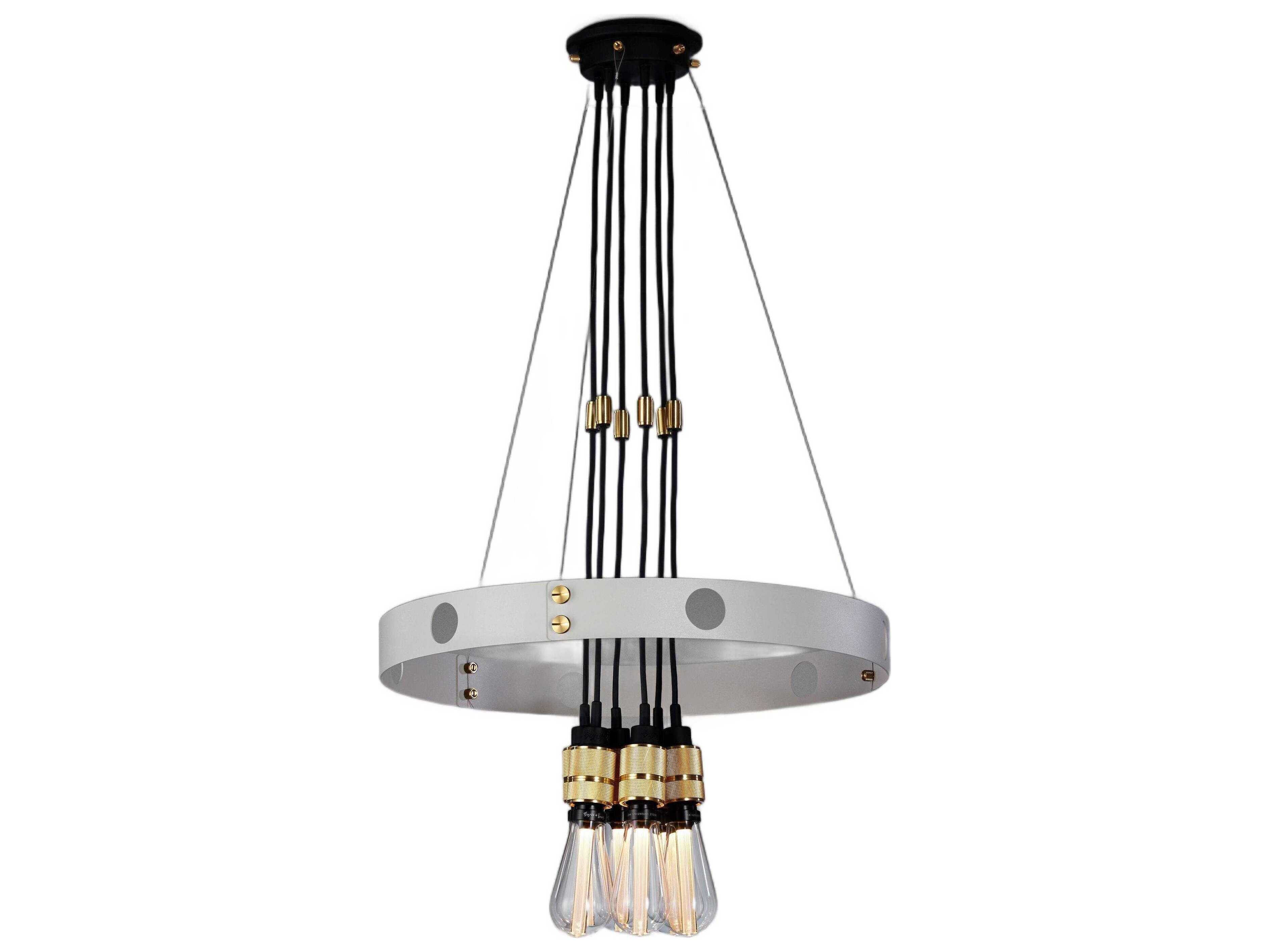 Buster + Punch Hero 6-Light Brass Pendant