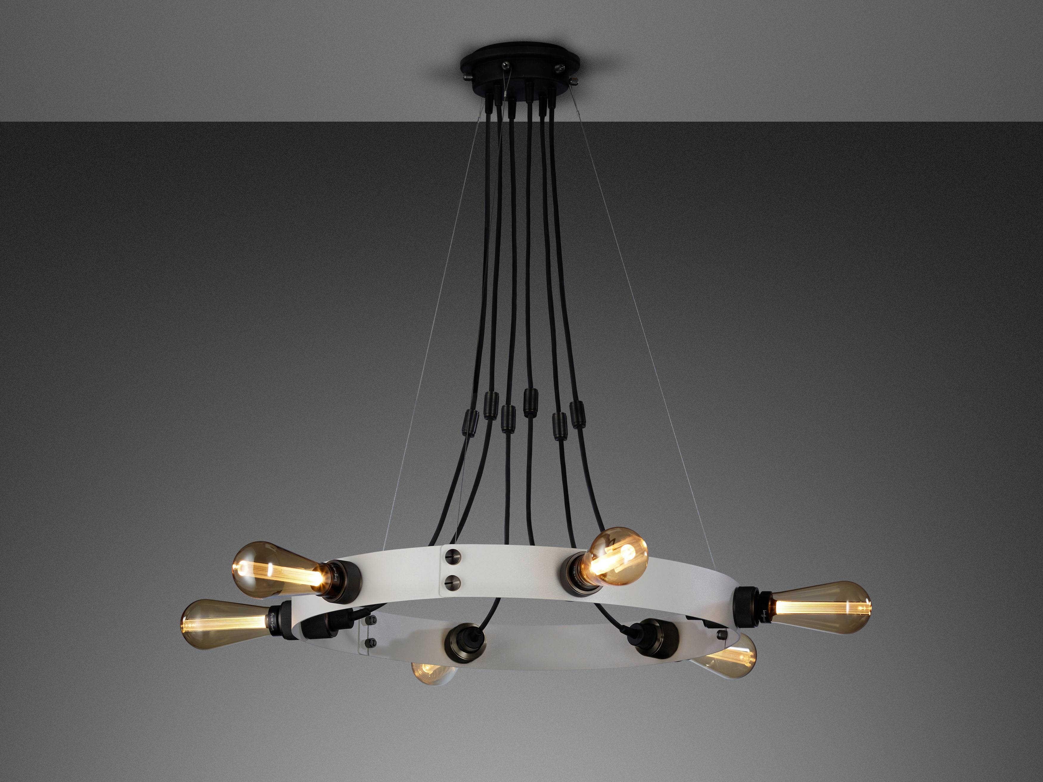 Buster + Punch Hero 6-Light Smoked Bronze Pendant