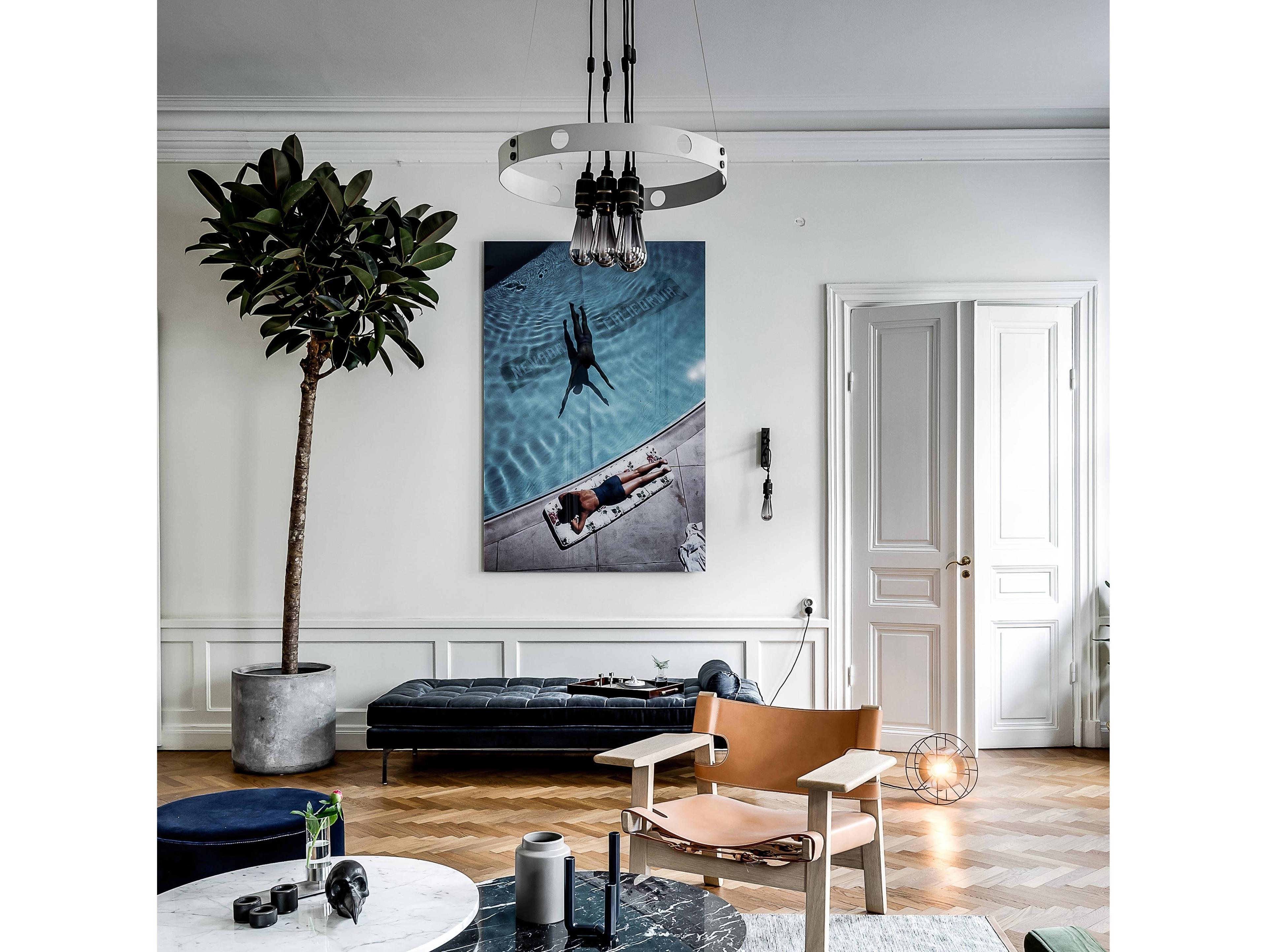 Buster + Punch Hero 6-Light Smoked Bronze Pendant