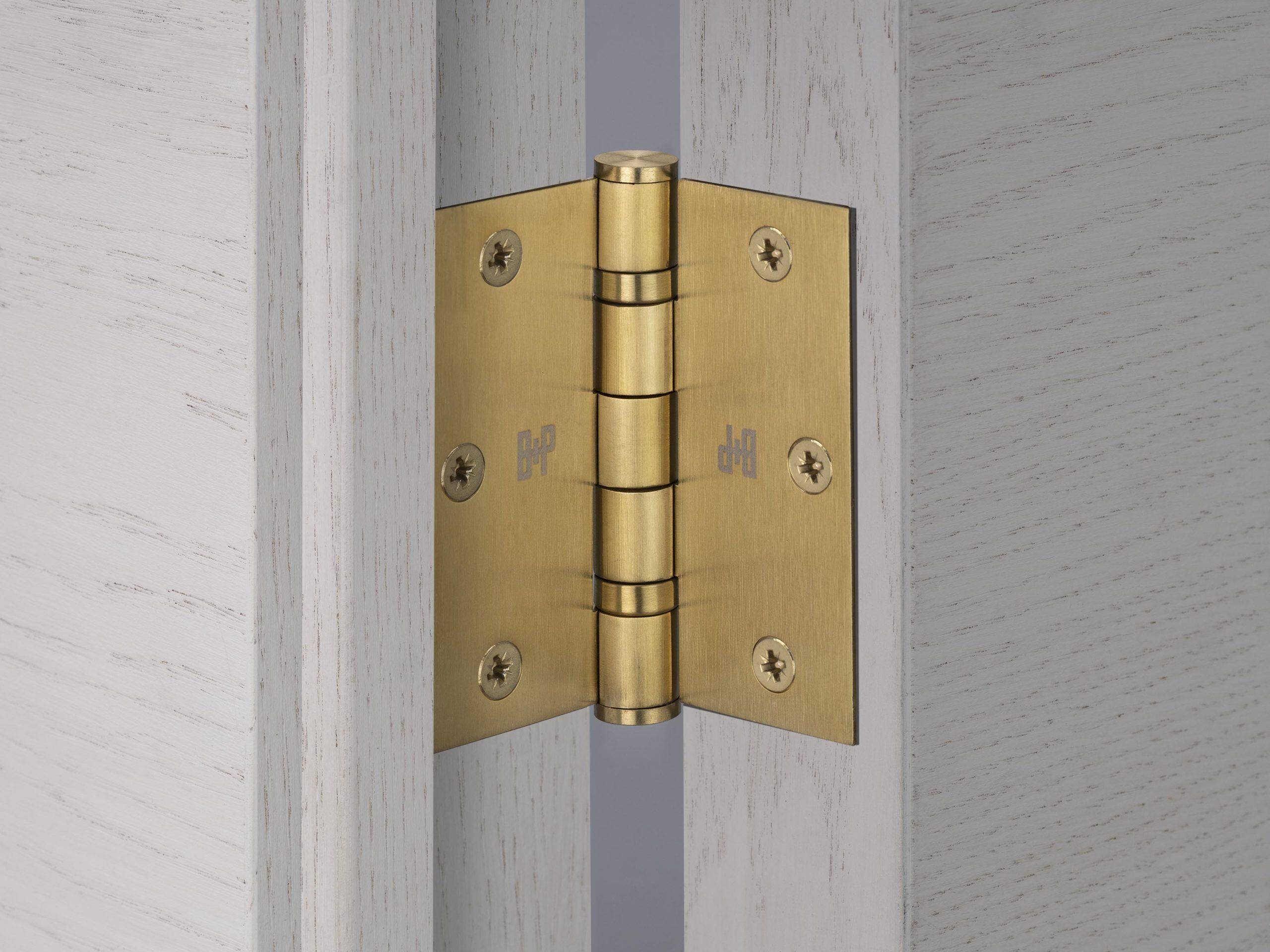Buster + Punch Brass 3.5" x 3.5" Door Hinge