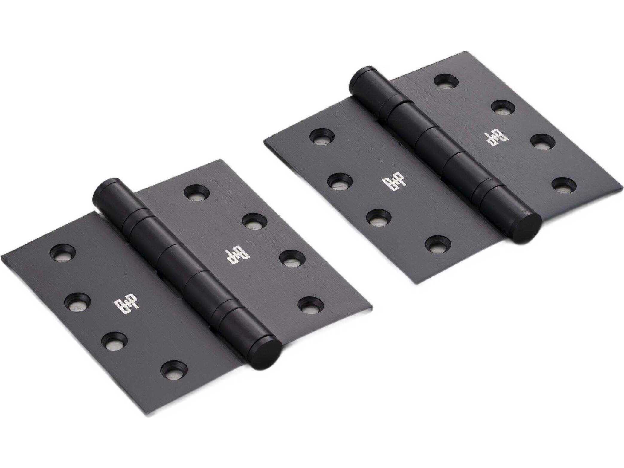 Buster + Punch Welders Black 4" x 4" Door Hinge