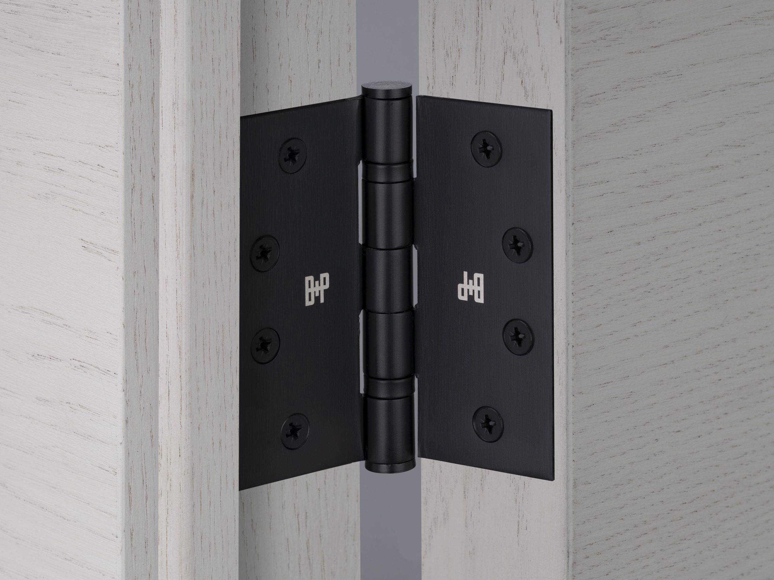 Buster + Punch Welders Black 4" x 4" Door Hinge