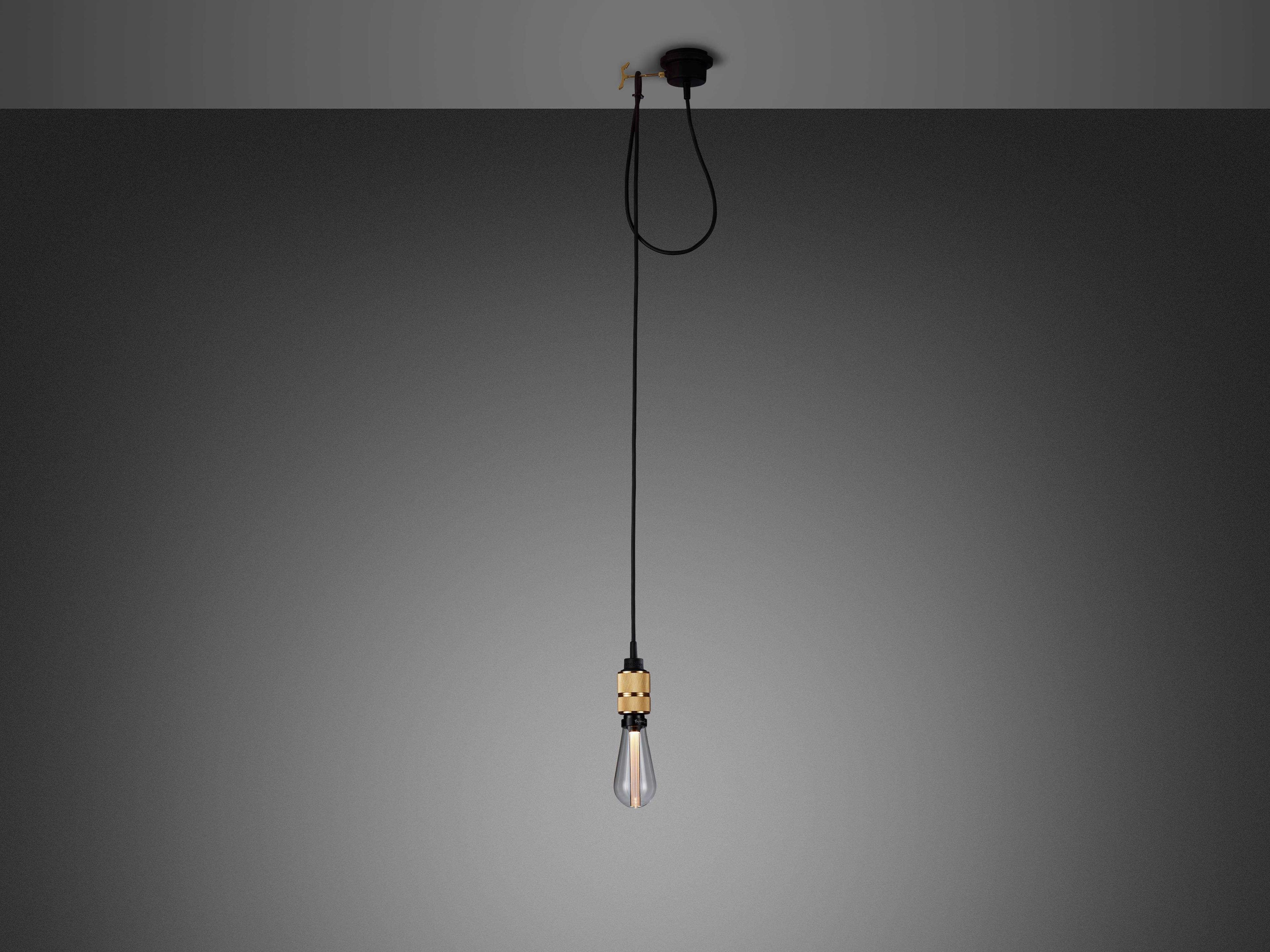 Buster + Punch Hooked 1-Light Brass Mini Pendant