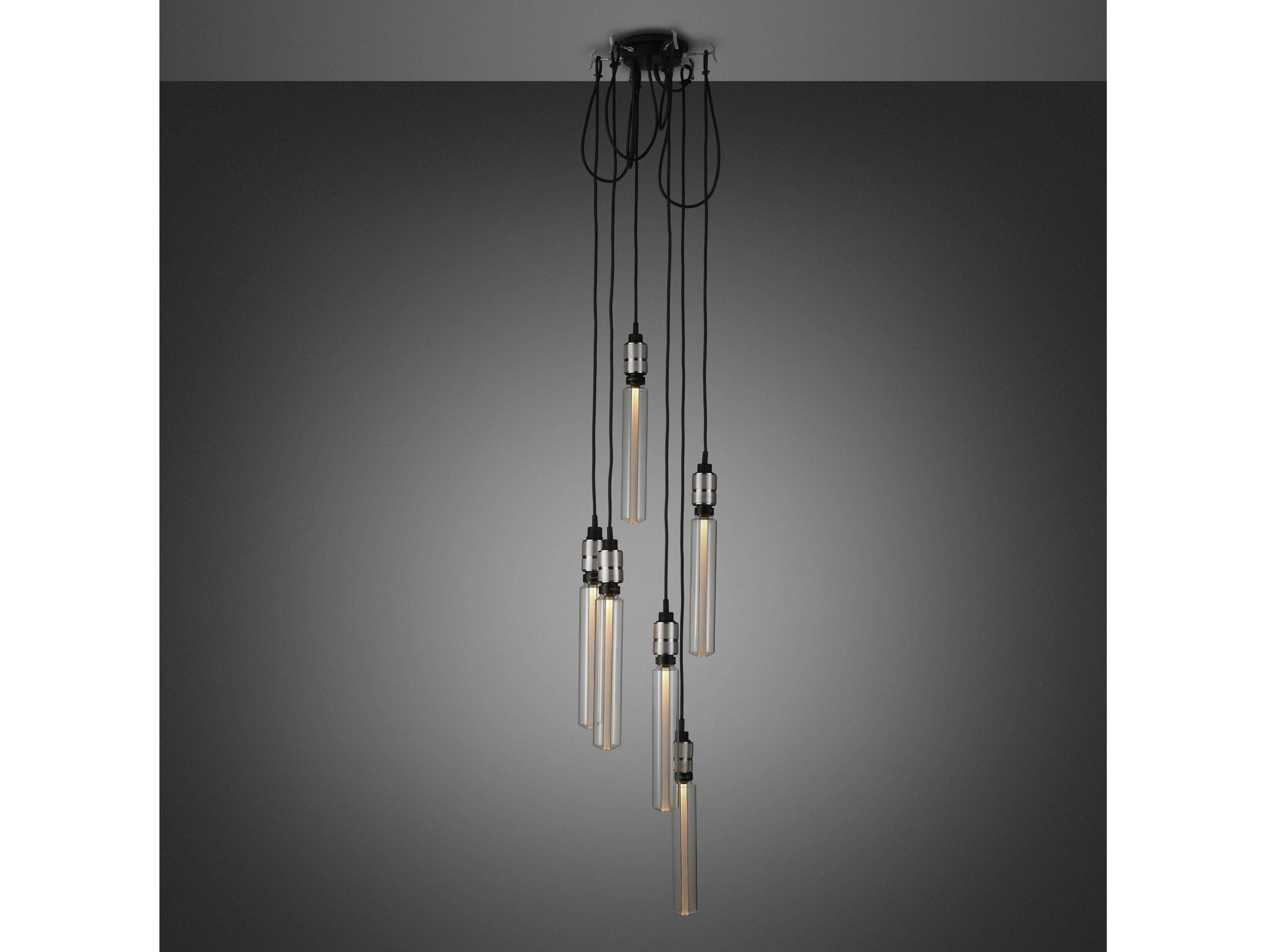 Buster + Punch Hooked 6-Light Steel Mini Pendant
