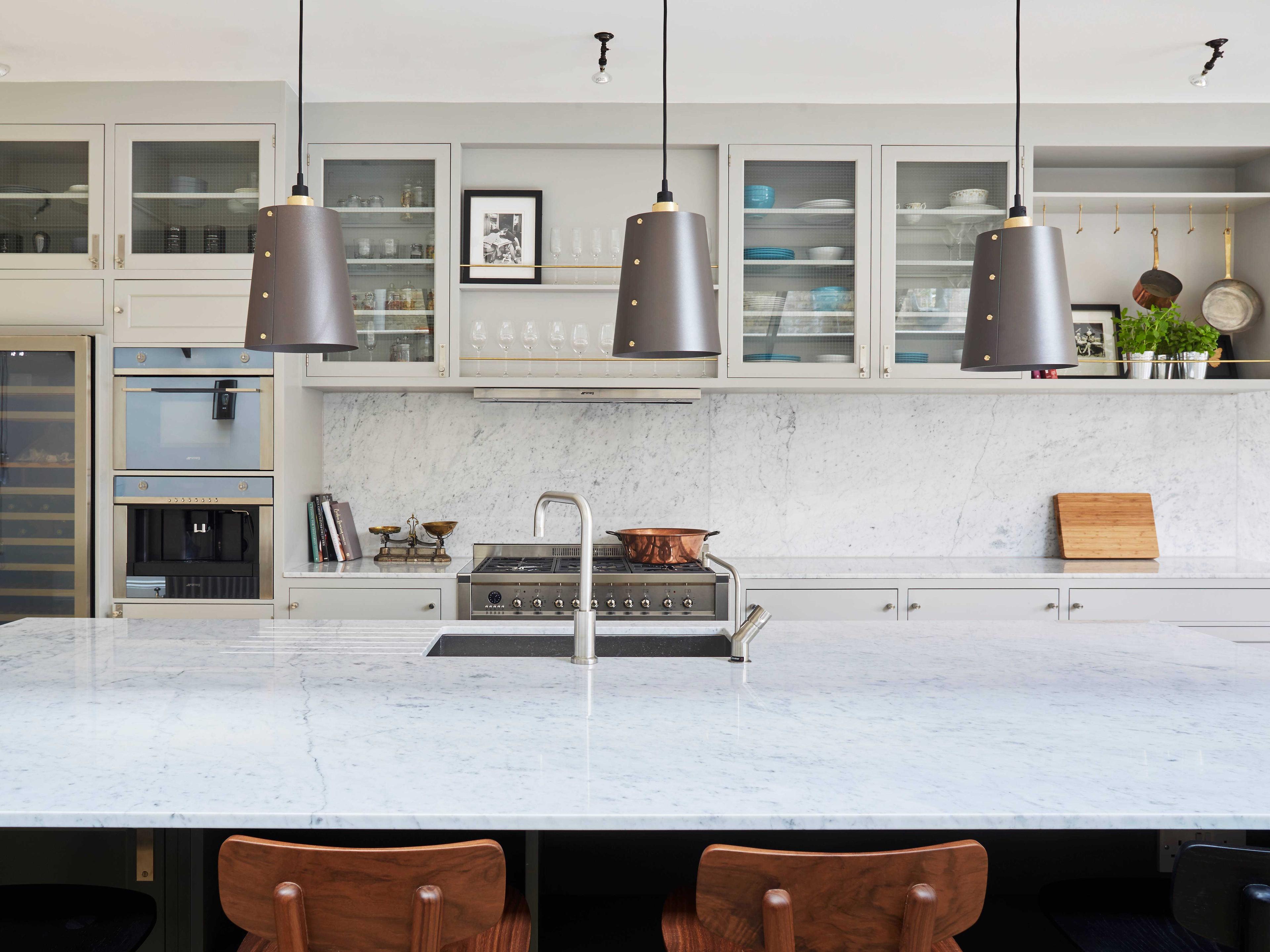 Buster + Punch Hooked 1-Light Brass Black Mini Pendant