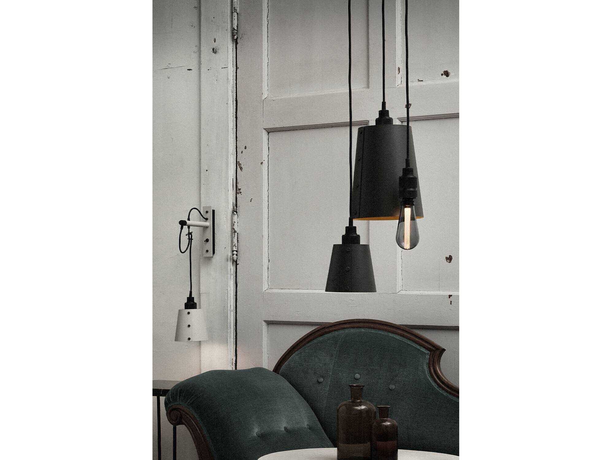 Buster + Punch Hooked 3-Light Brass Black Mini Pendant