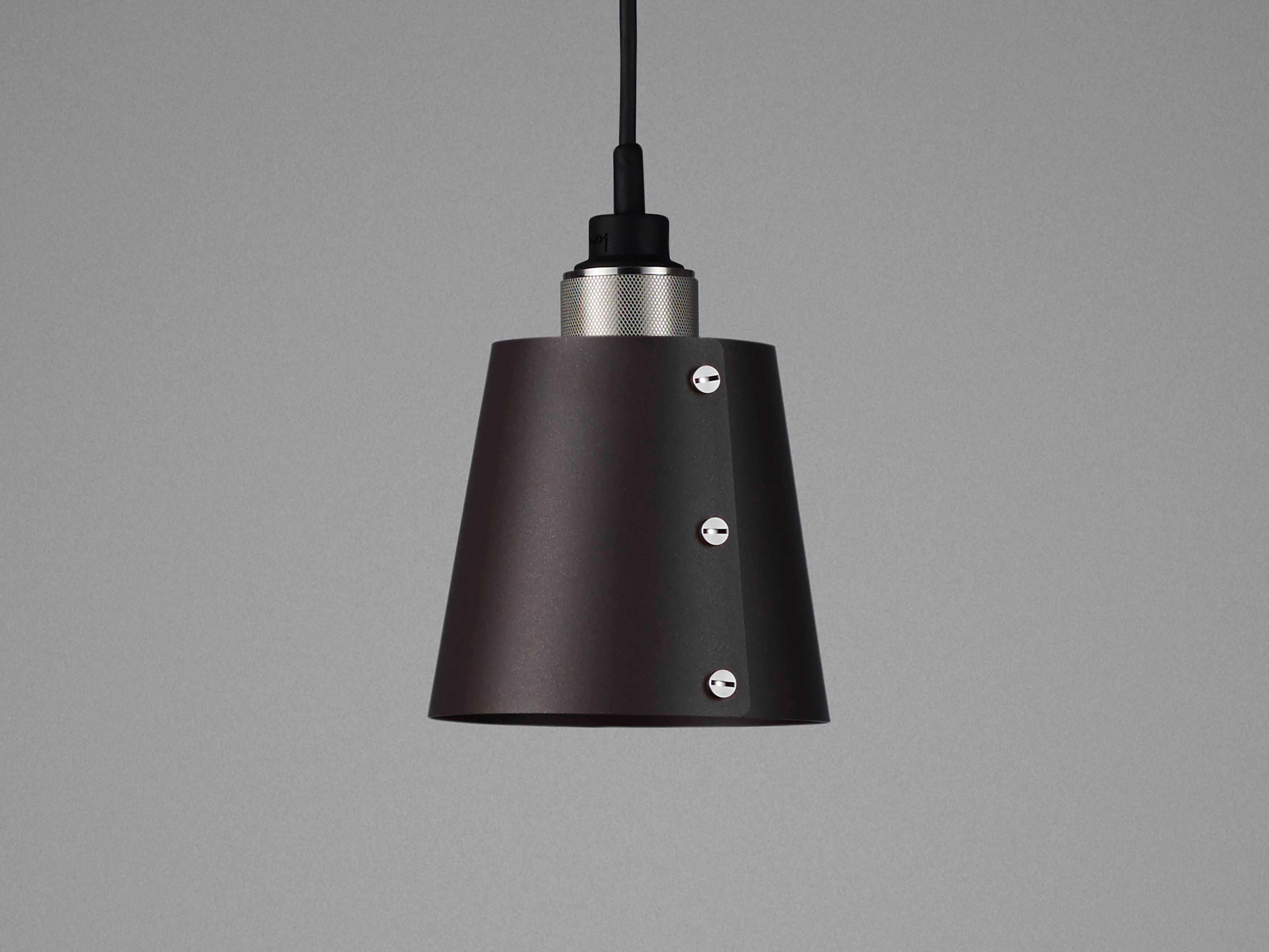 Buster + Punch Hooked 1-Light Steel Black Mini Pendant