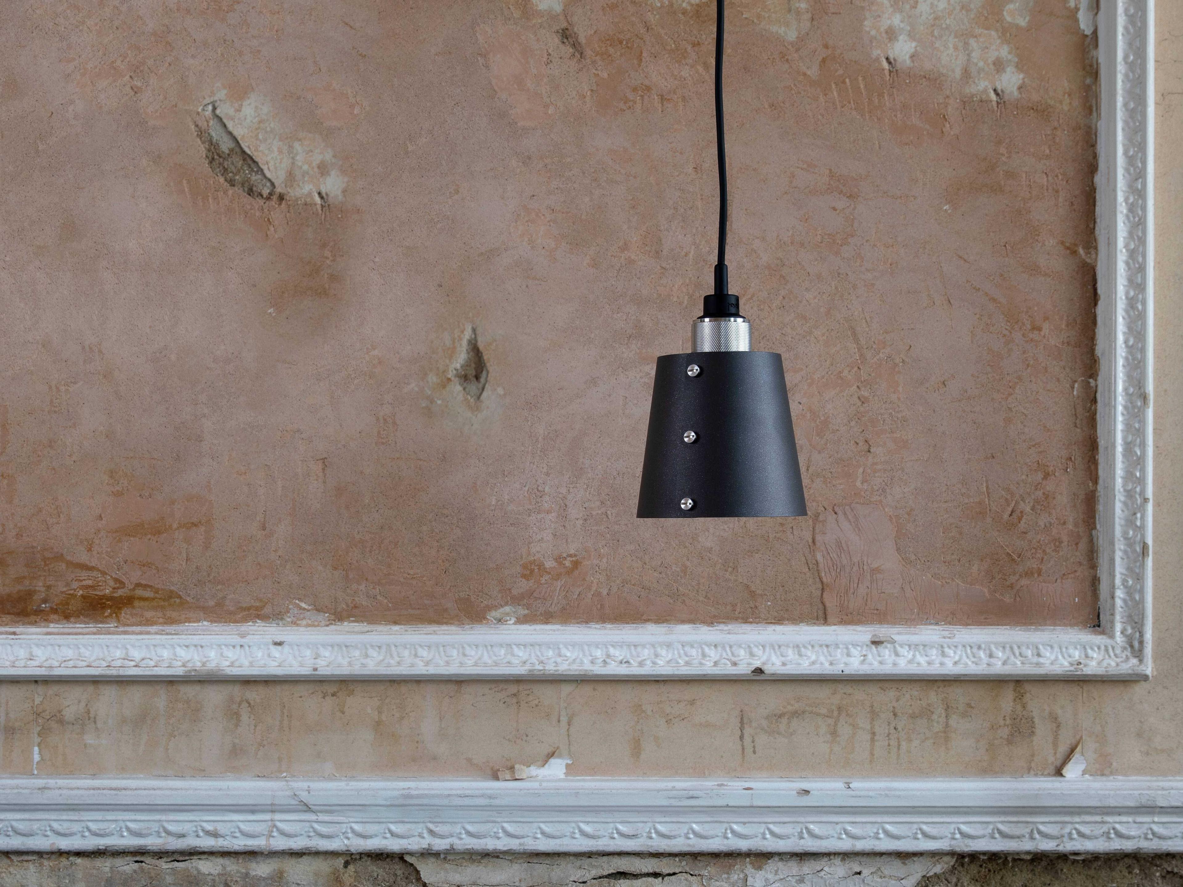 Buster + Punch Hooked 1-Light Steel Black Mini Pendant