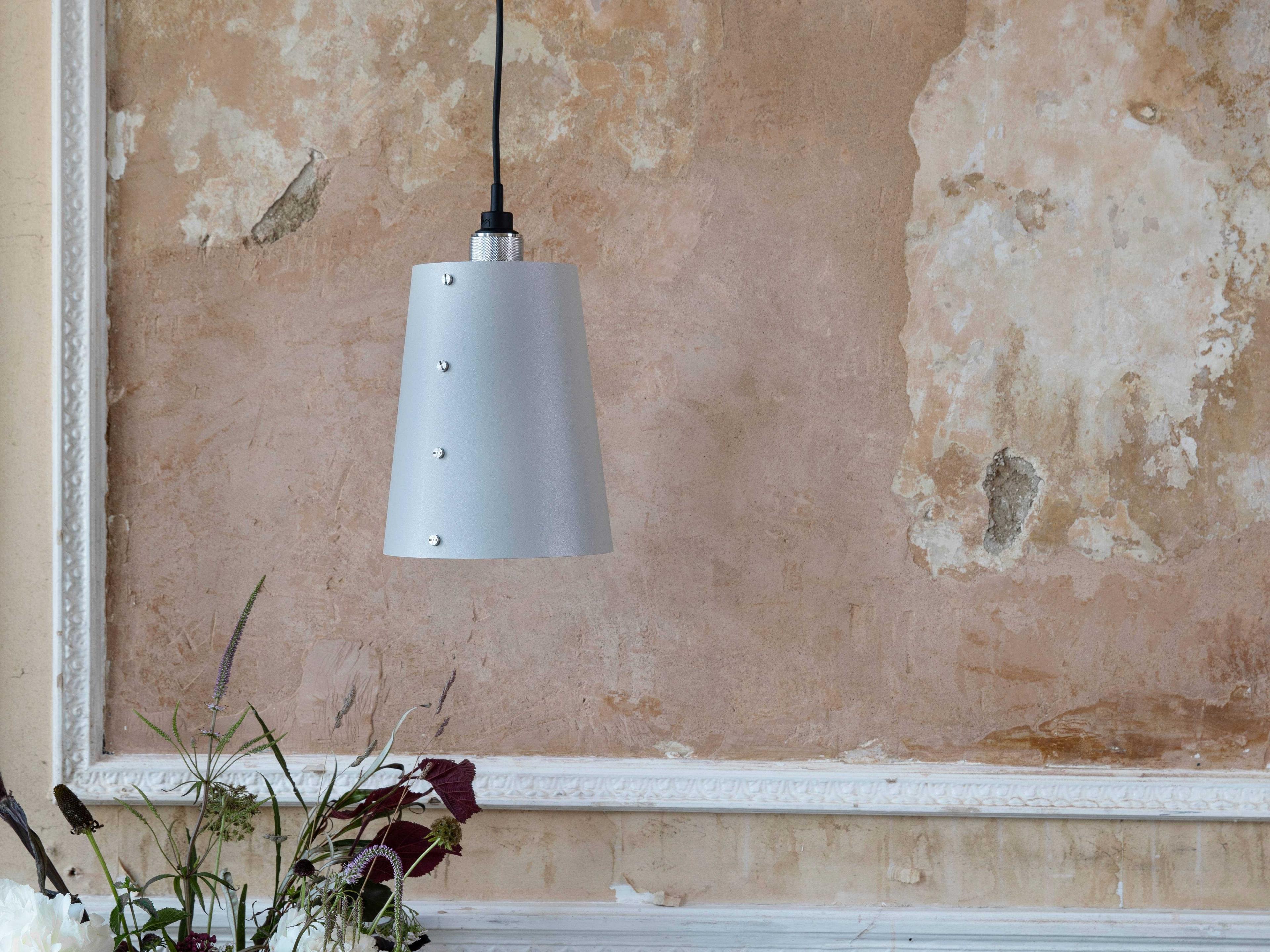 Buster + Punch Hooked 1-Light Steel Gray Mini Pendant