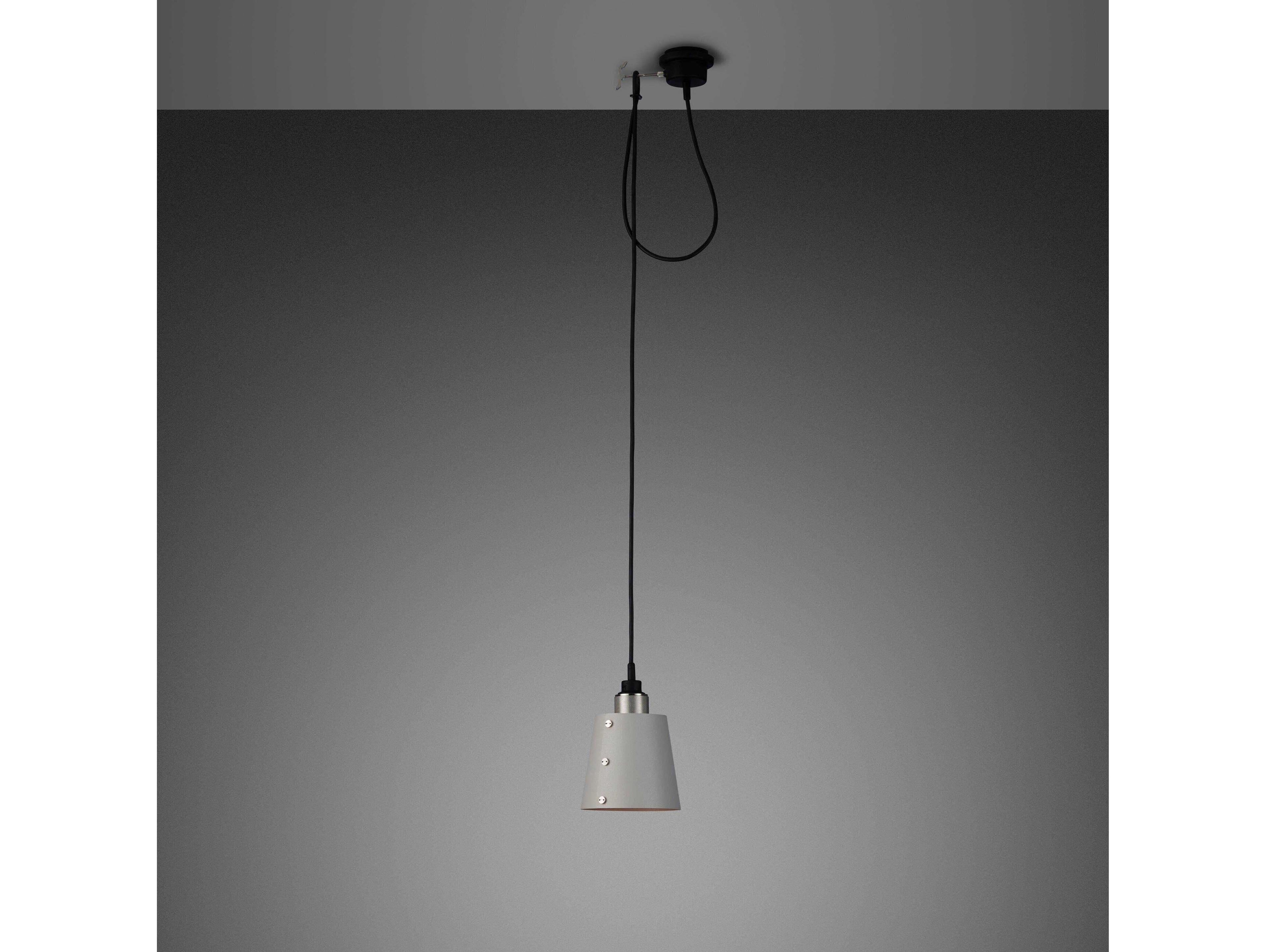 Buster + Punch Hooked 1-Light Steel Gray Mini Pendant