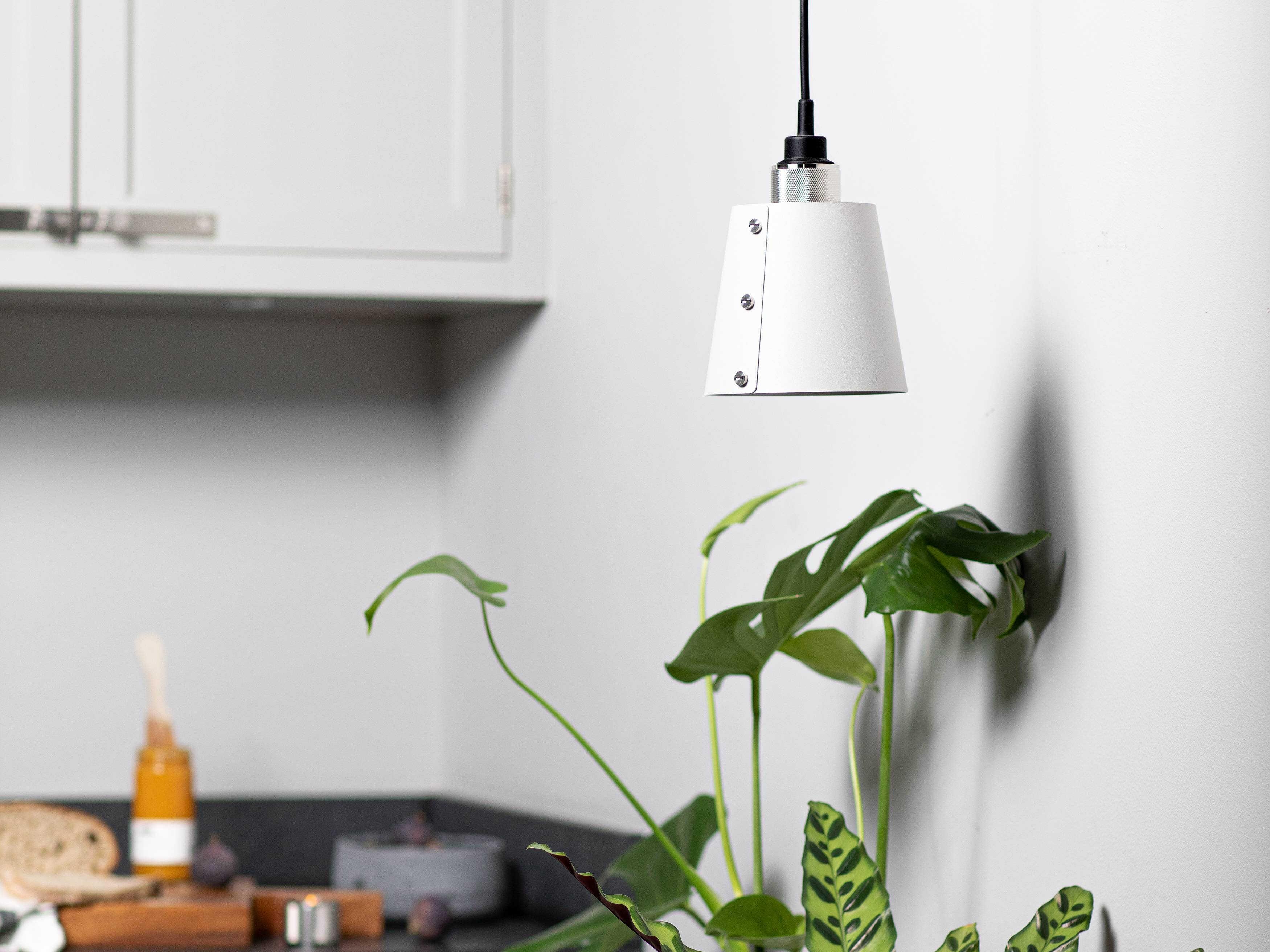 Buster + Punch Hooked 1-Light Steel Gray Mini Pendant