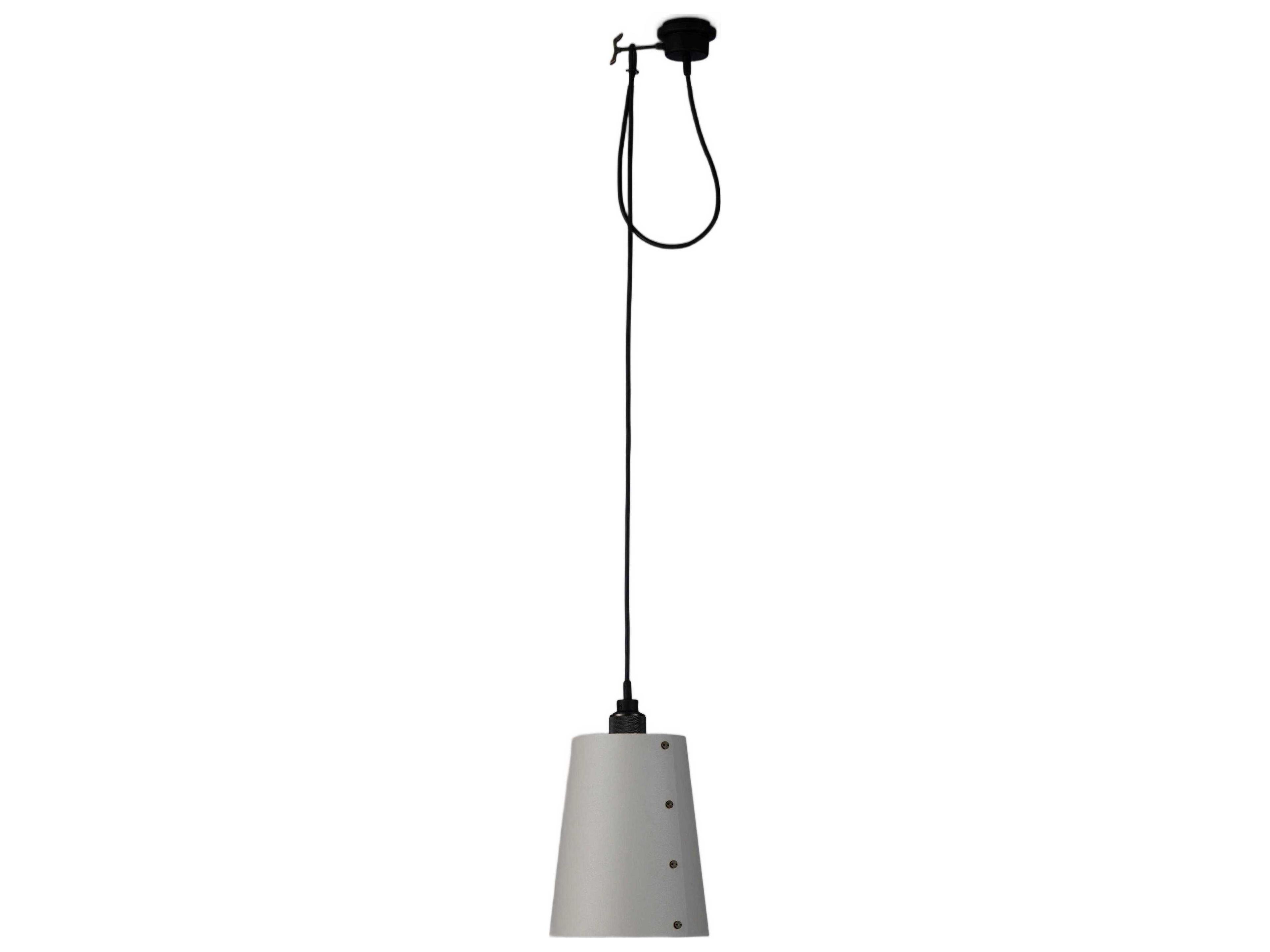Buster + Punch Hooked 1-Light Smoked Bronze Gray Mini Pendant