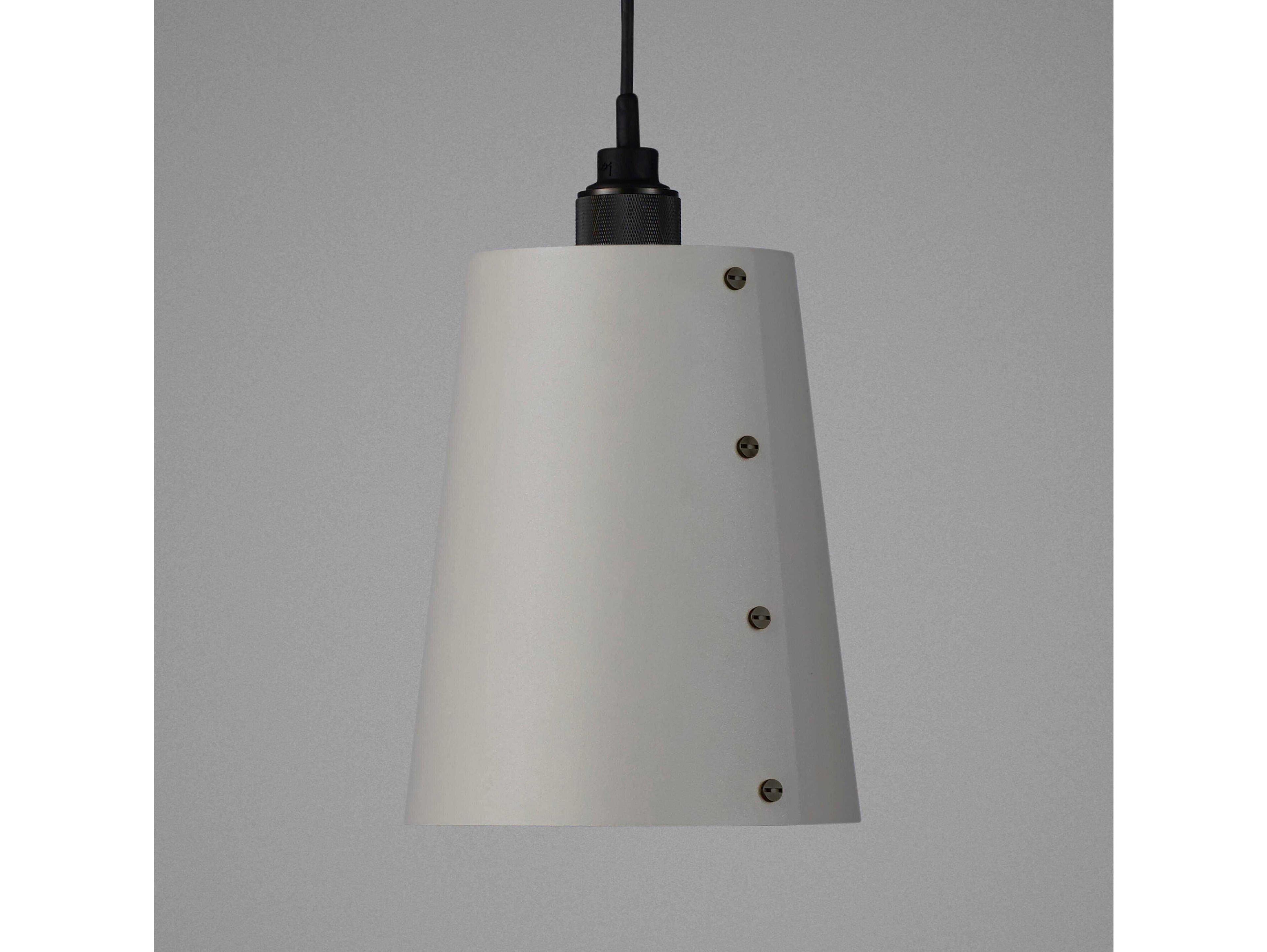 Buster + Punch Hooked 1-Light Smoked Bronze Gray Mini Pendant