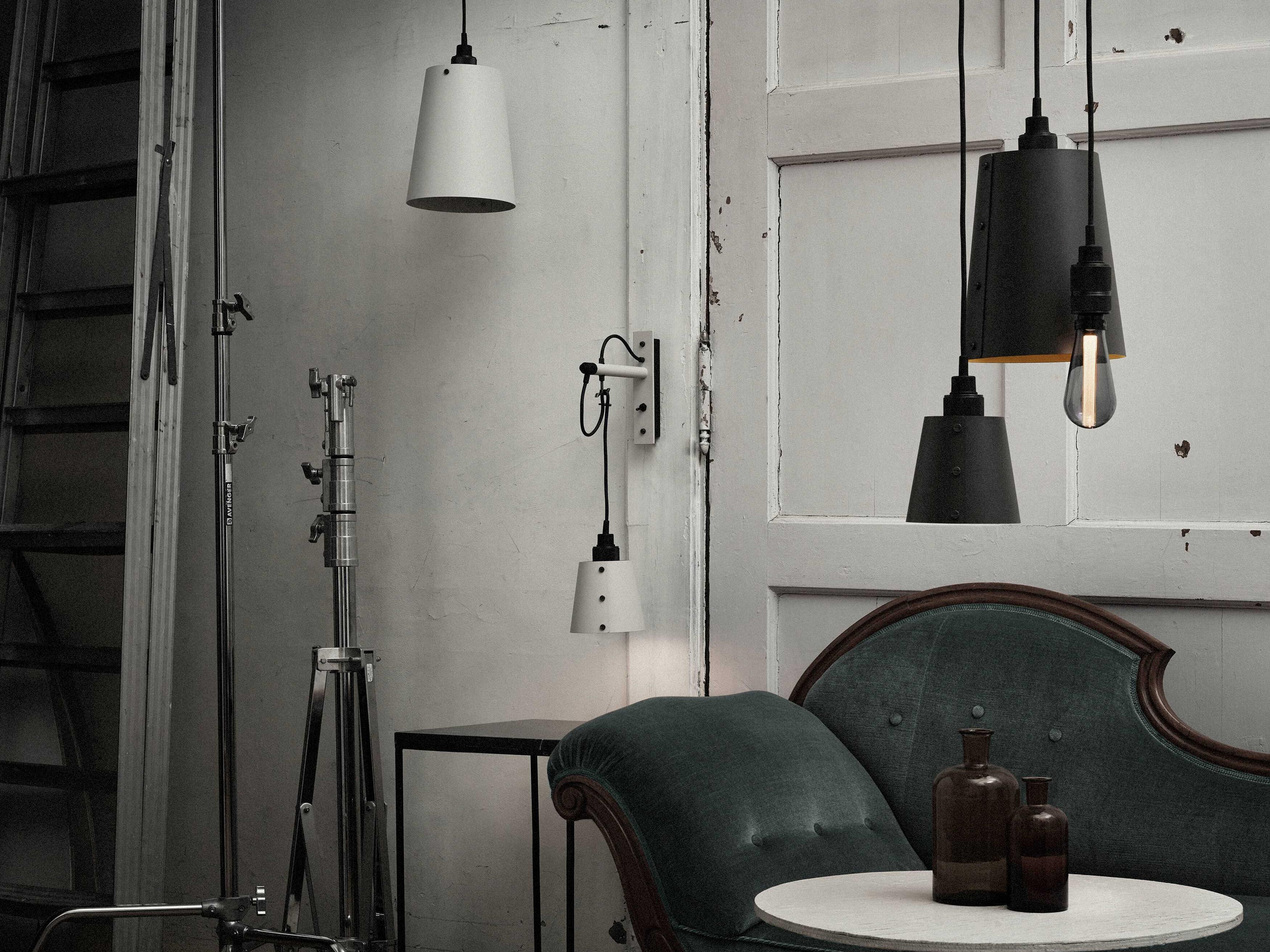 Buster + Punch Hooked 1-Light Smoked Bronze Gray Mini Pendant