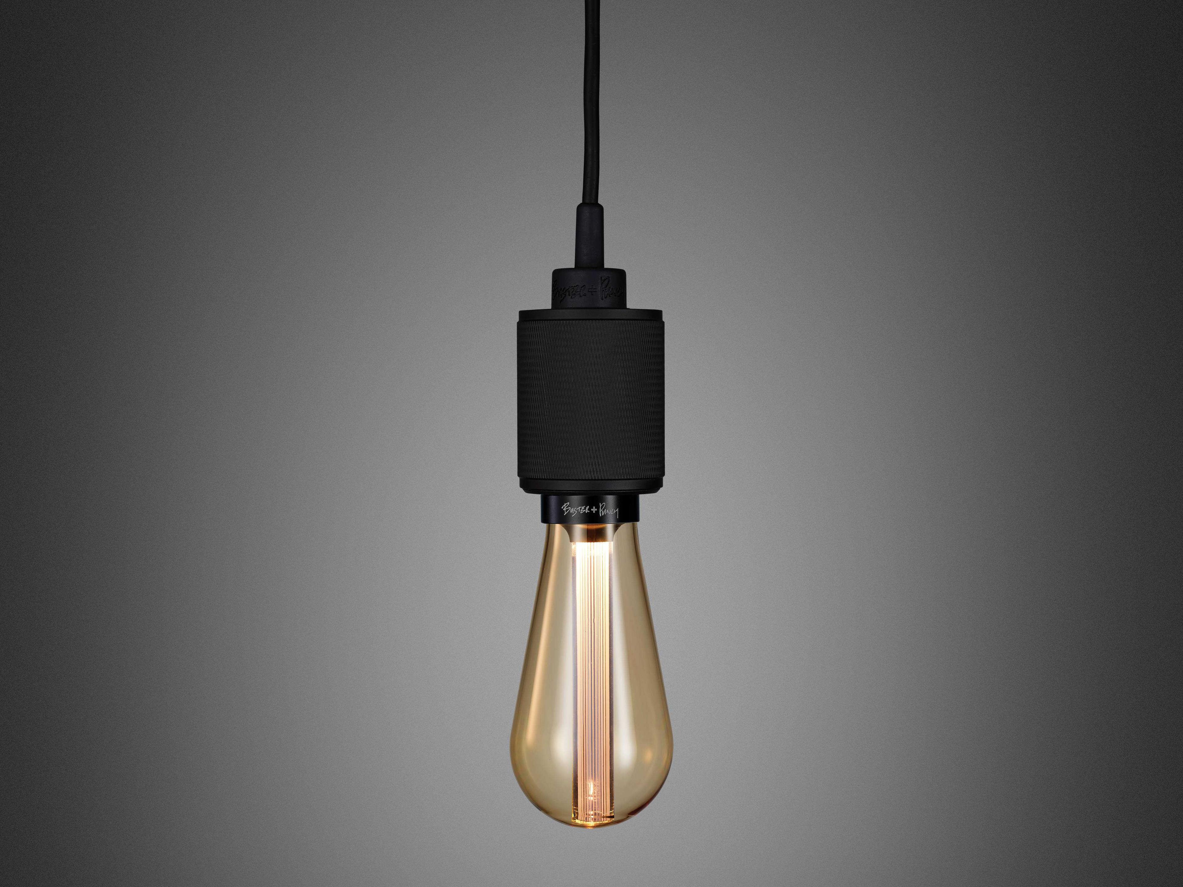 Buster + Punch Heavy Metal 1-Light Black Mini Pendant