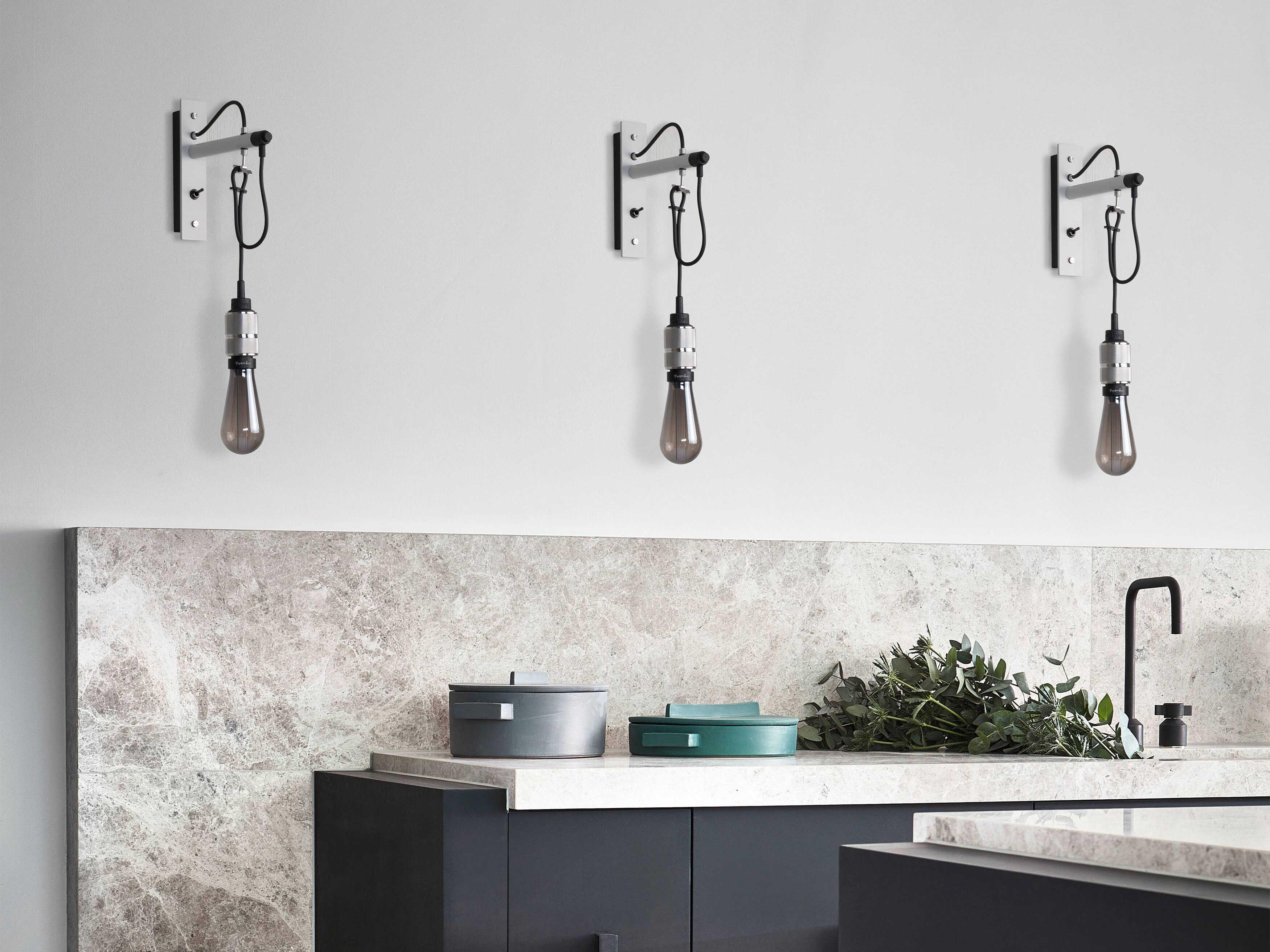 Buster + Punch Hooked 1-Light Steel Wall Sconce