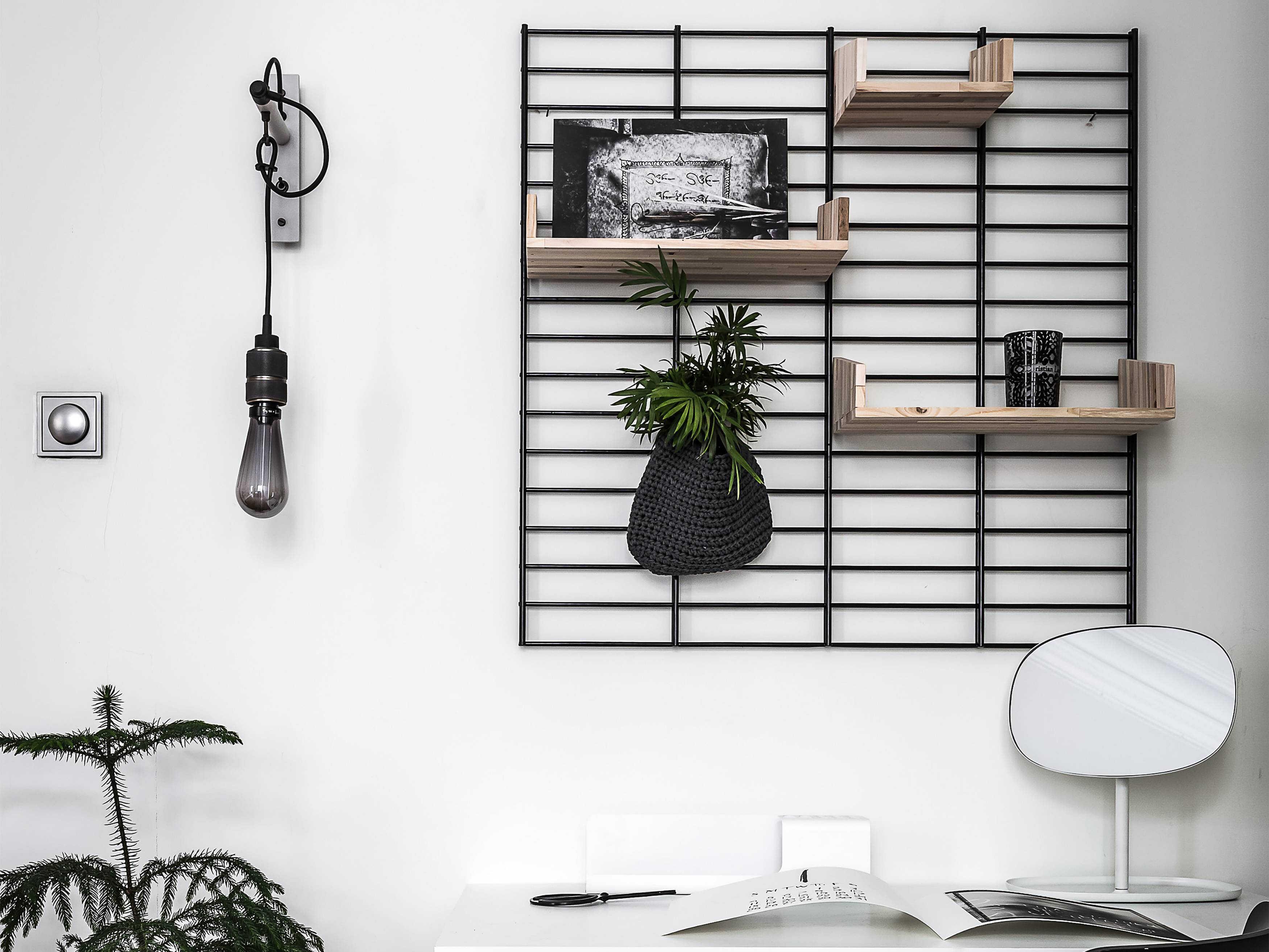 Buster + Punch Hooked 1-Light Smoked Bronze Wall Sconce