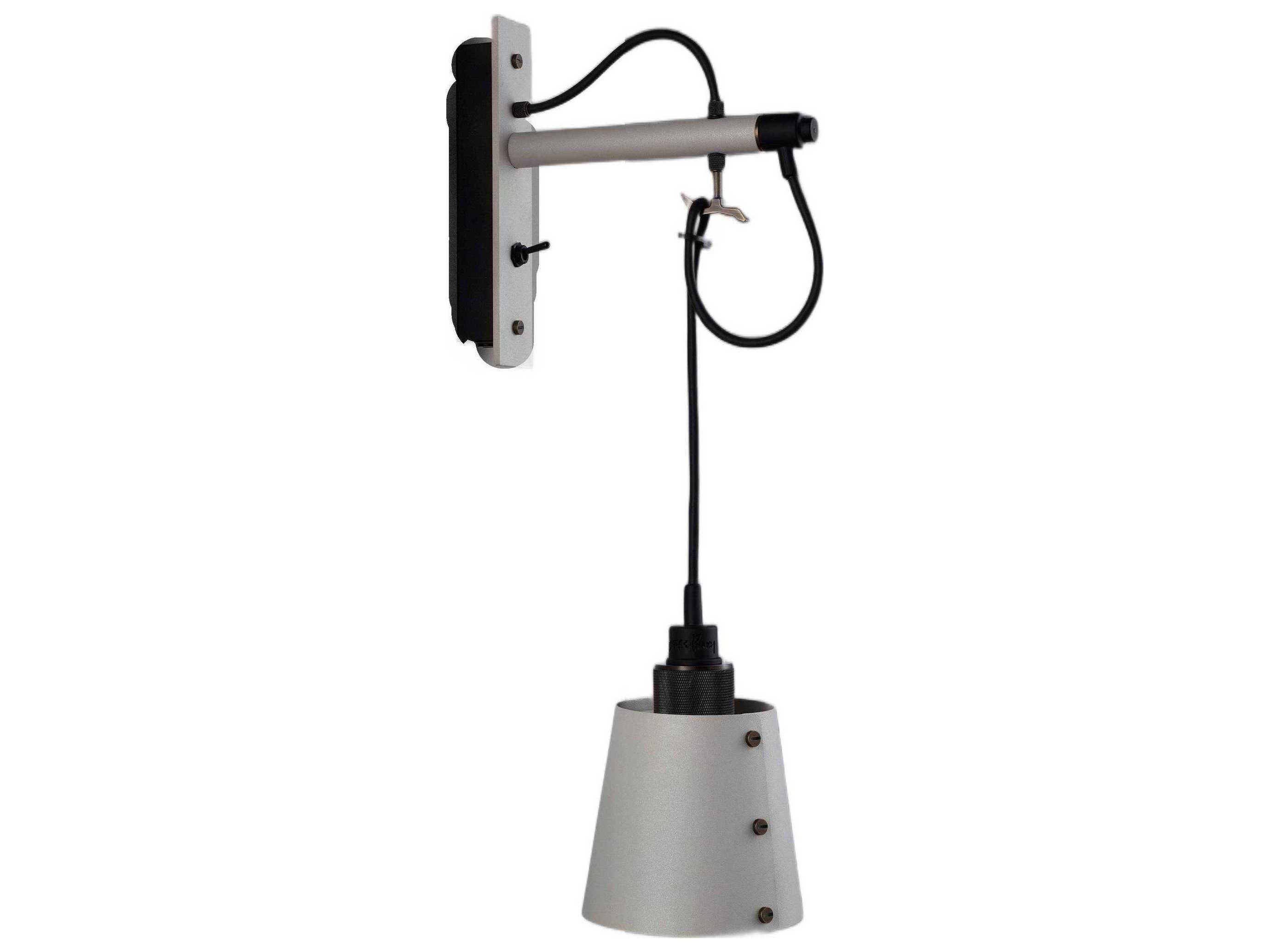 Buster + Punch Hooked 1-Light Smoked Bronze Wall Sconce