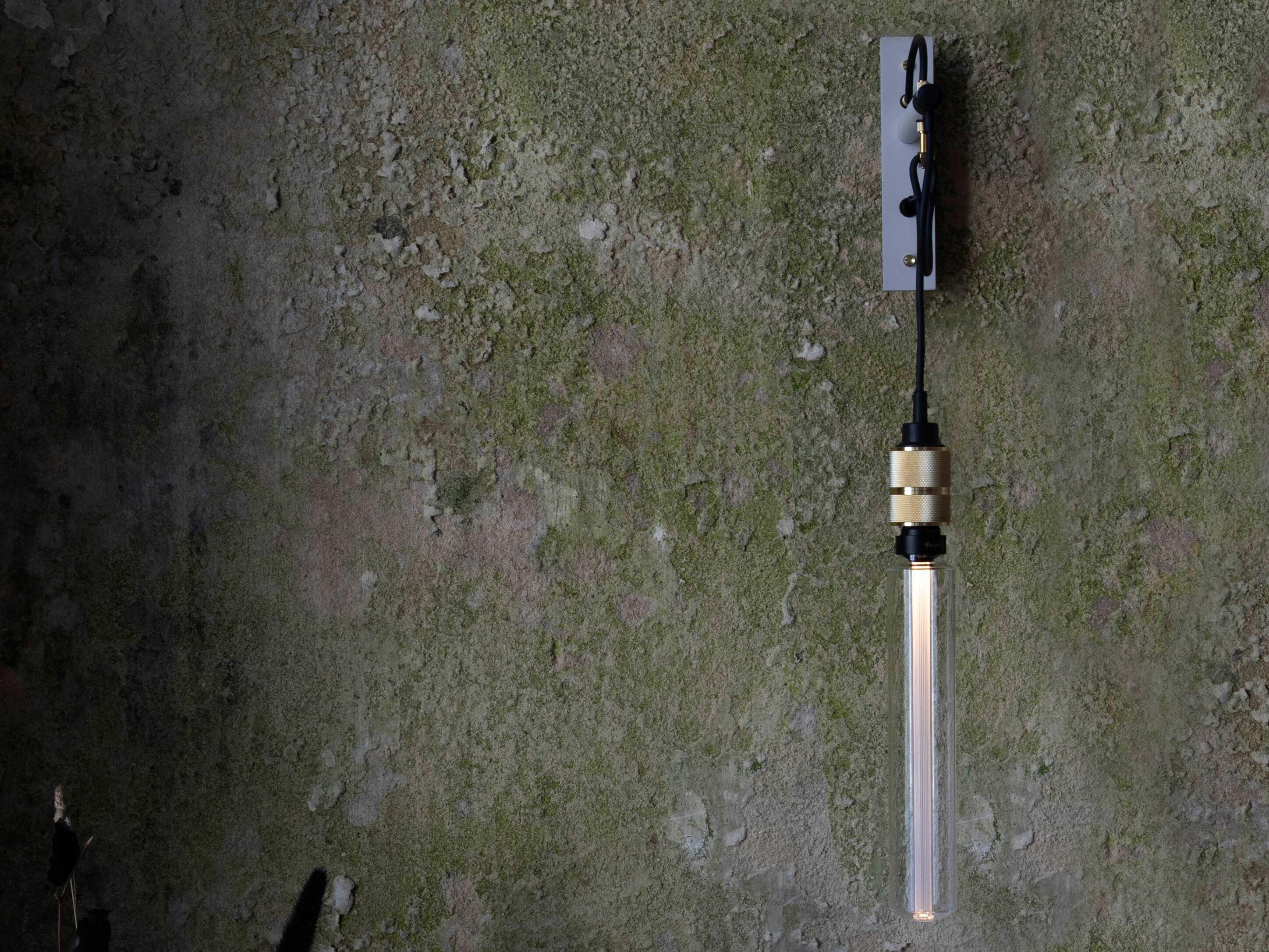 Buster + Punch Hooked 1-Light Brass Wall Sconce