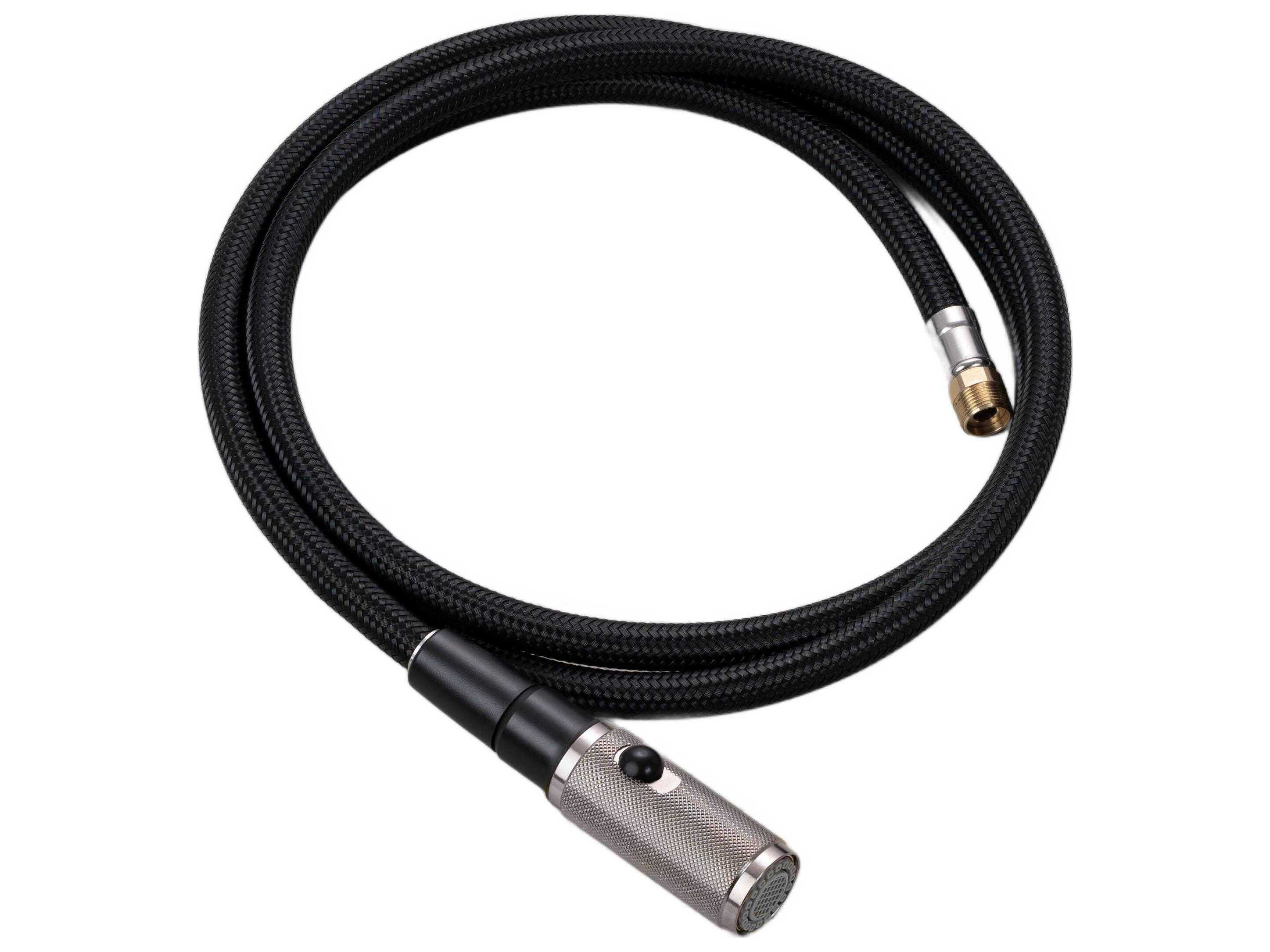 Buster + Punch Cross Steel Dual Spray Faucet Kit