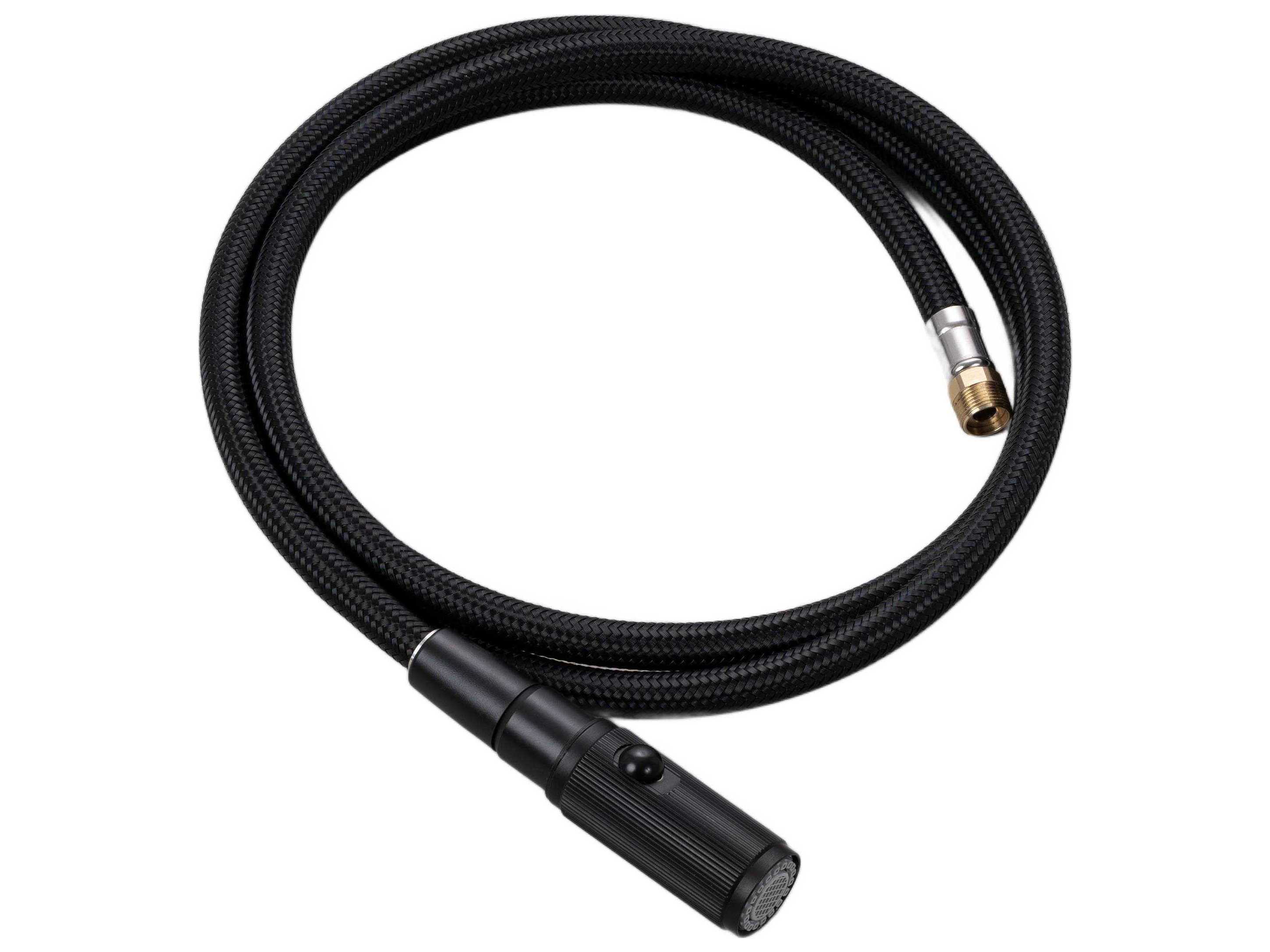 Buster + Punch Linear Welders Black Dual Spray Faucet Kit