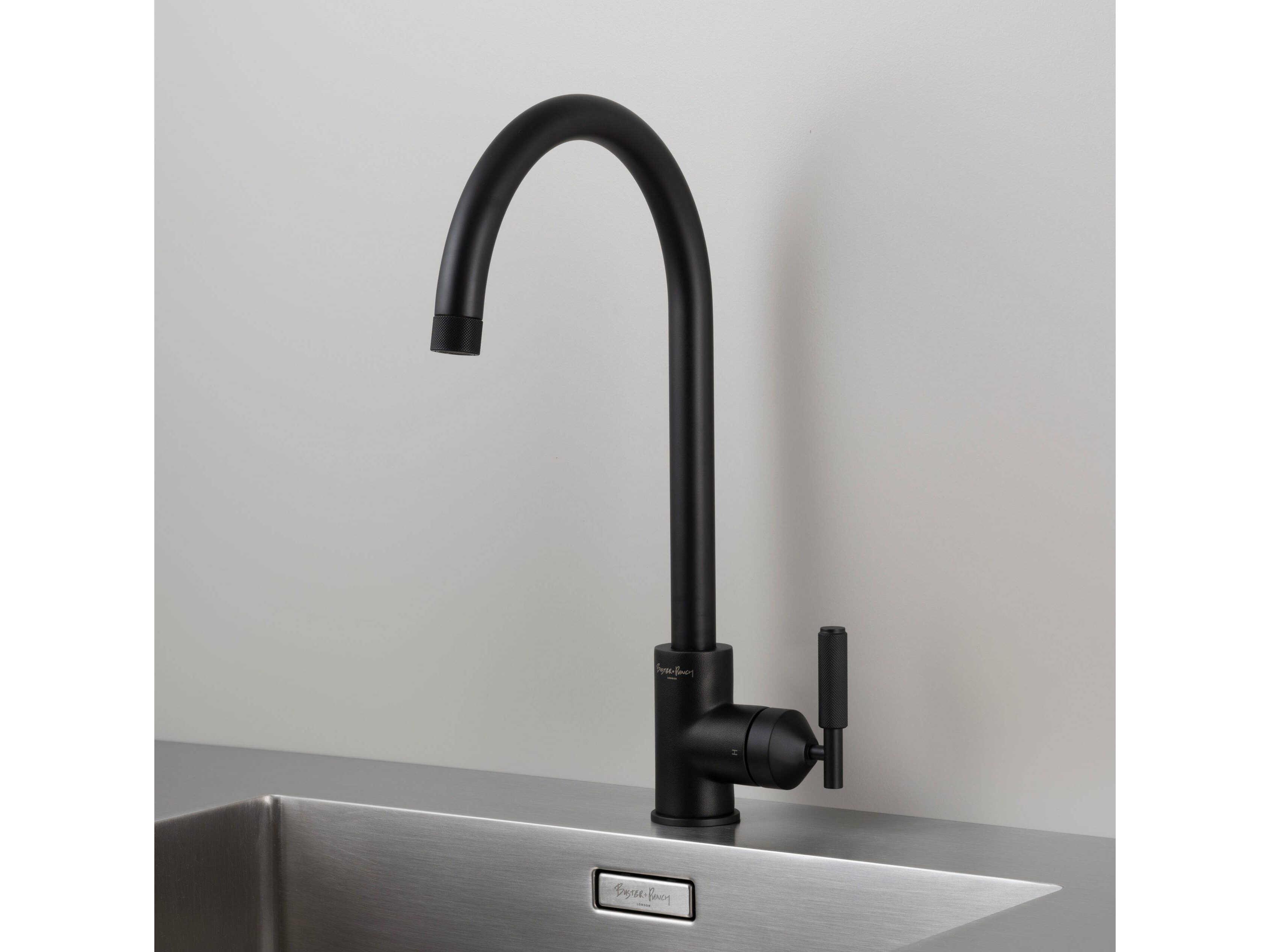 Buster + Punch Welders Black Mixer Kitchen Faucet