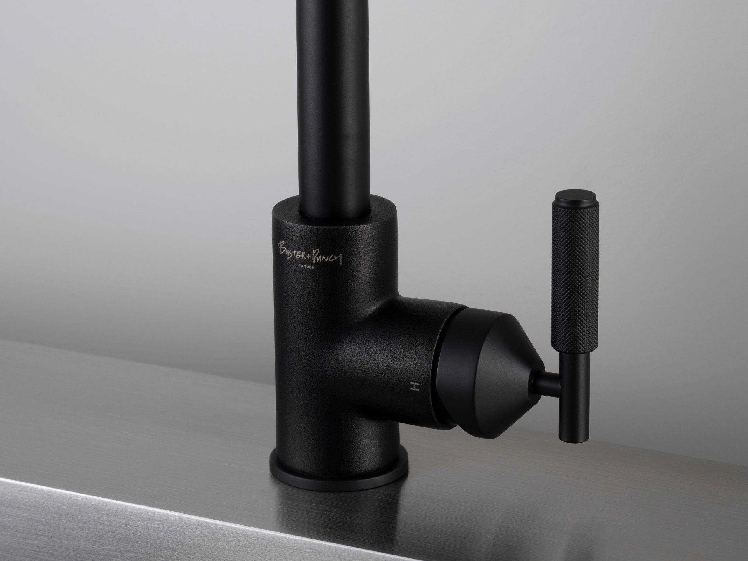 Buster + Punch Welders Black Mixer Kitchen Faucet