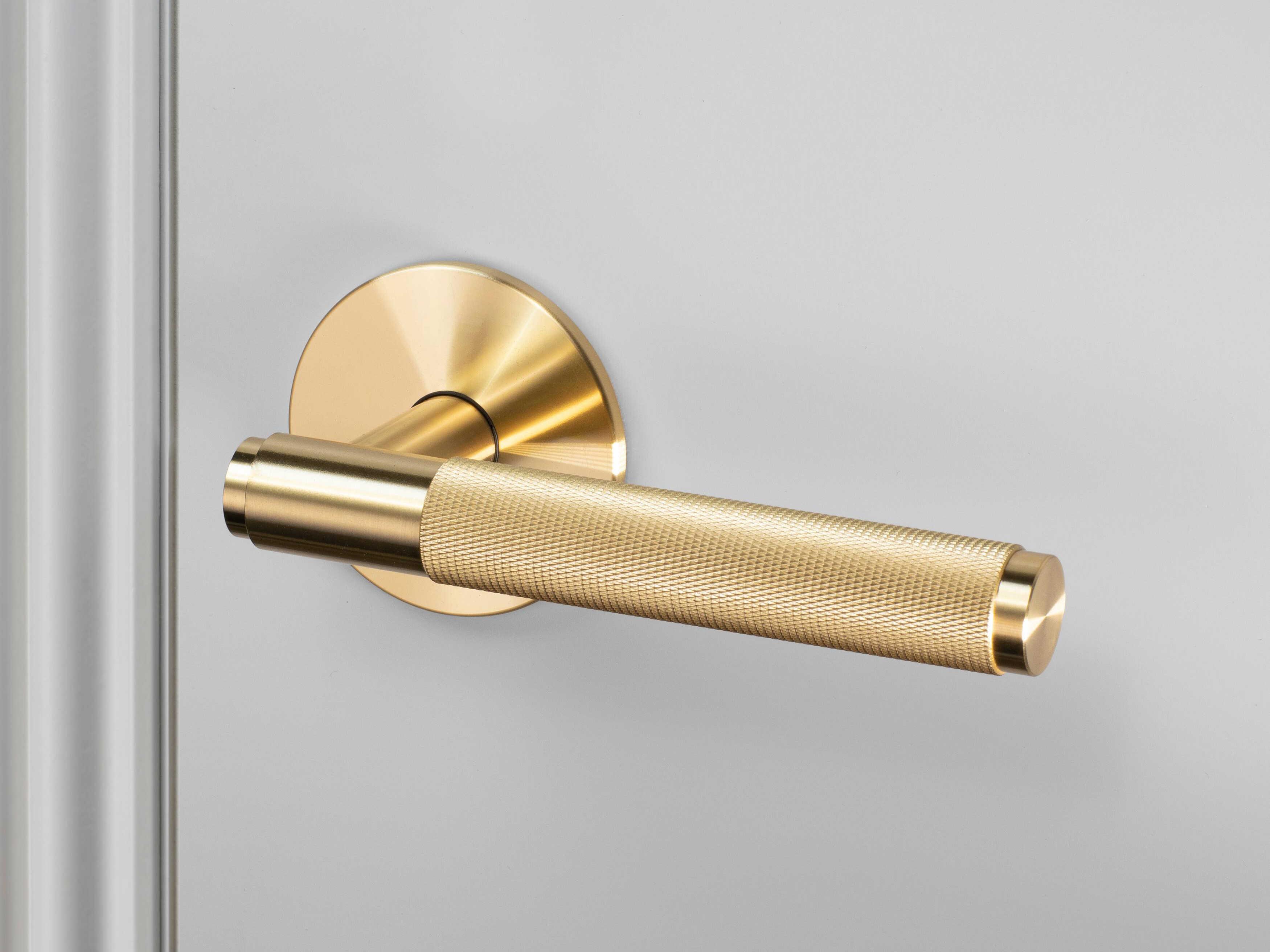 Buster + Punch Brass Cross Passage Door Handle