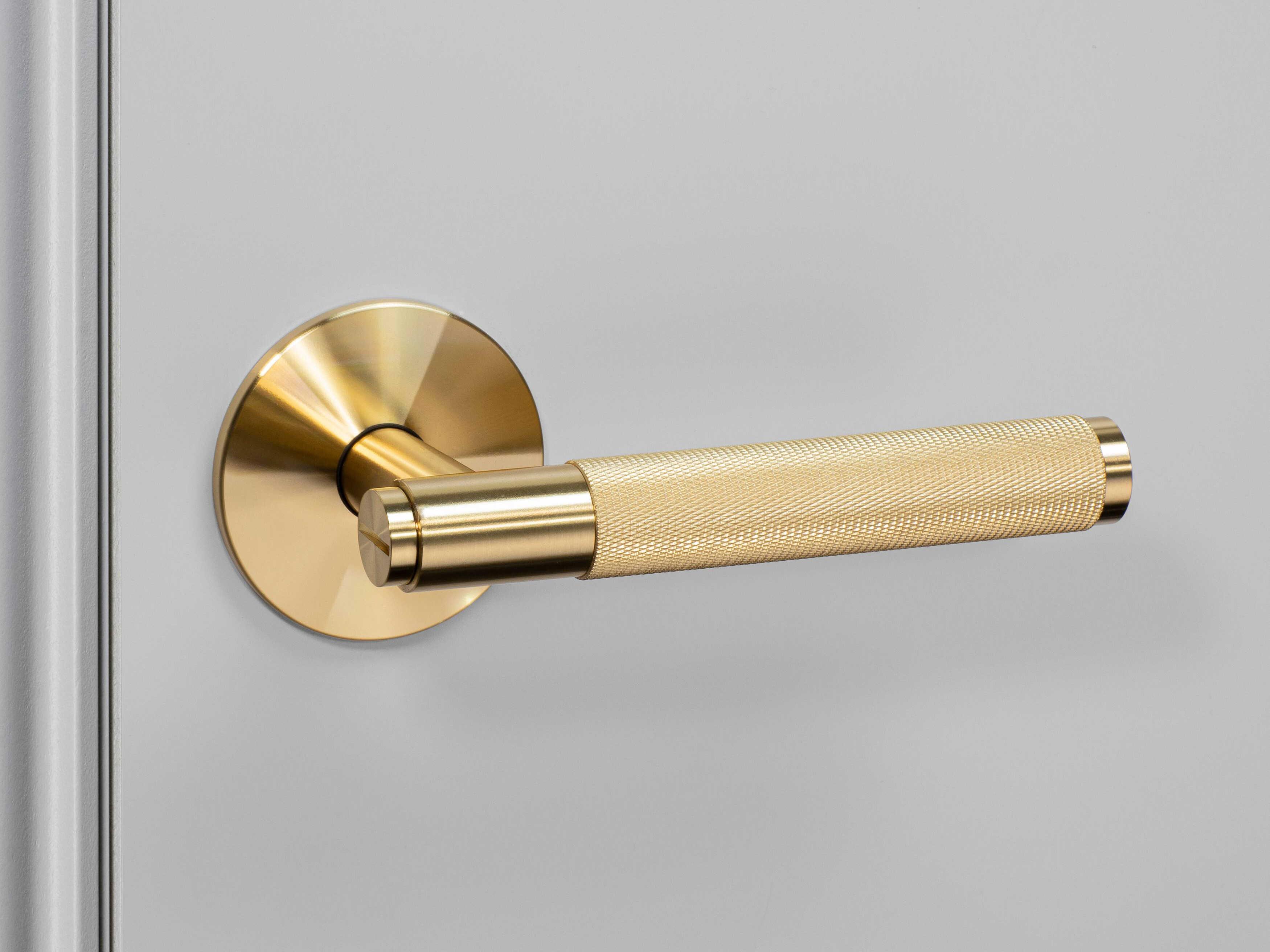 Buster + Punch Brass Cross Passage Door Handle