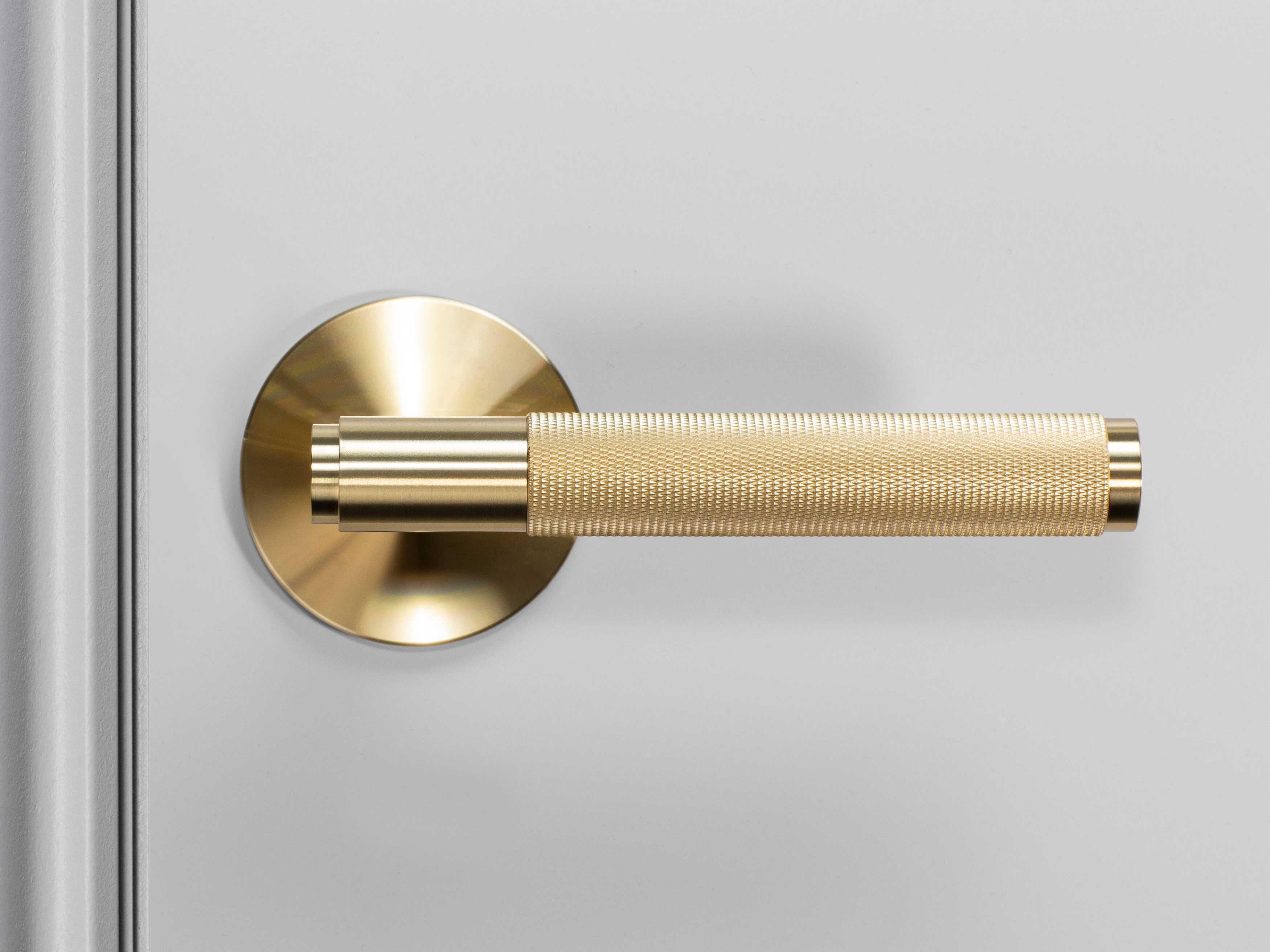 Buster + Punch Brass Cross Passage Door Handle