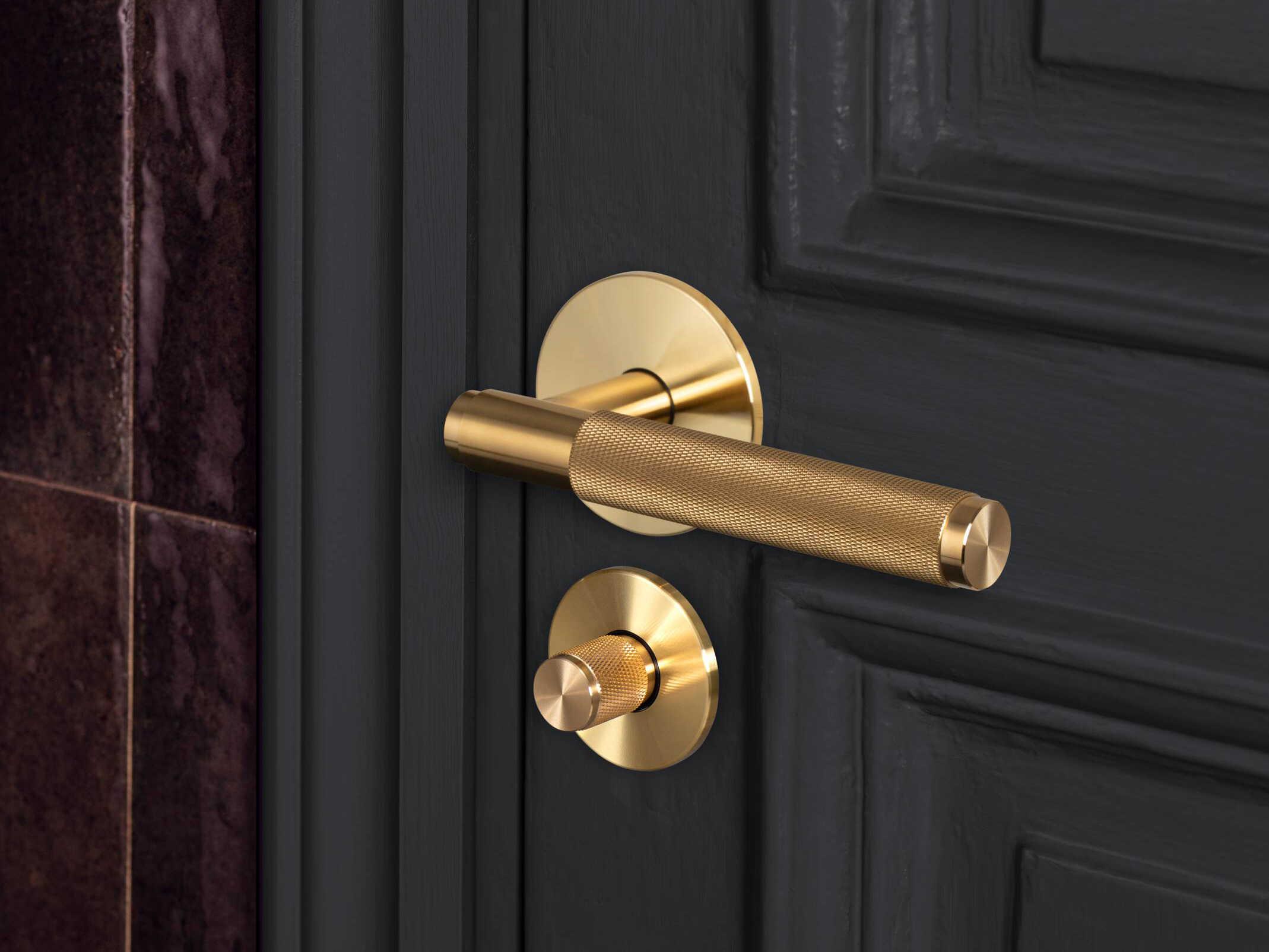 Buster + Punch Brass Cross Passage Door Handle
