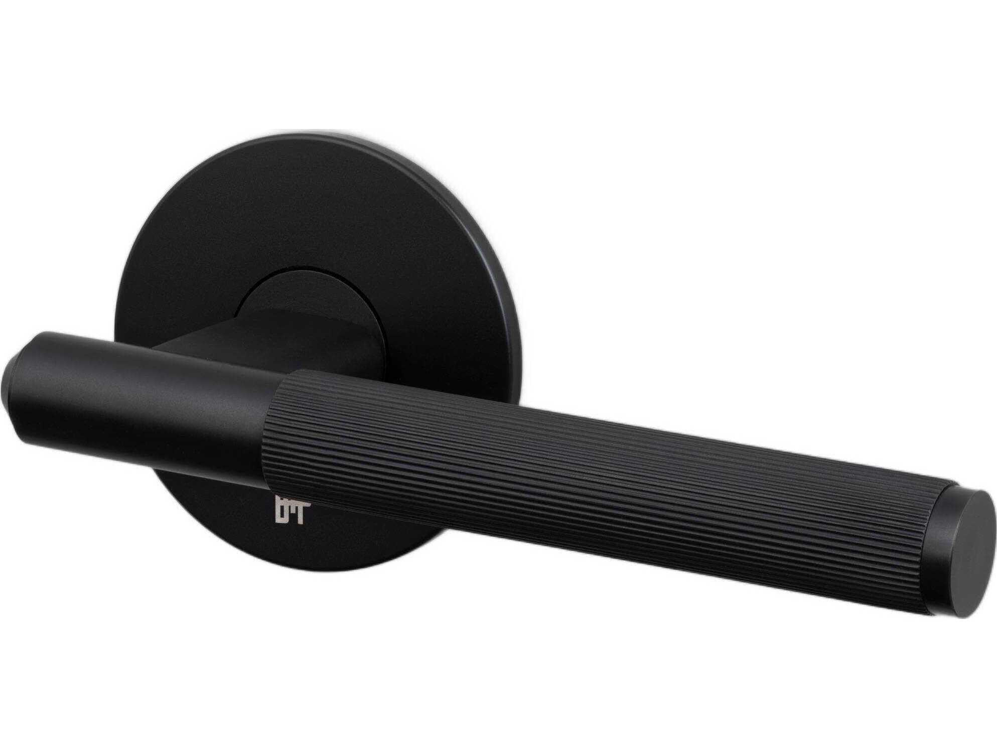 Buster + Punch Welders Black Linear Passage Door Handle Set