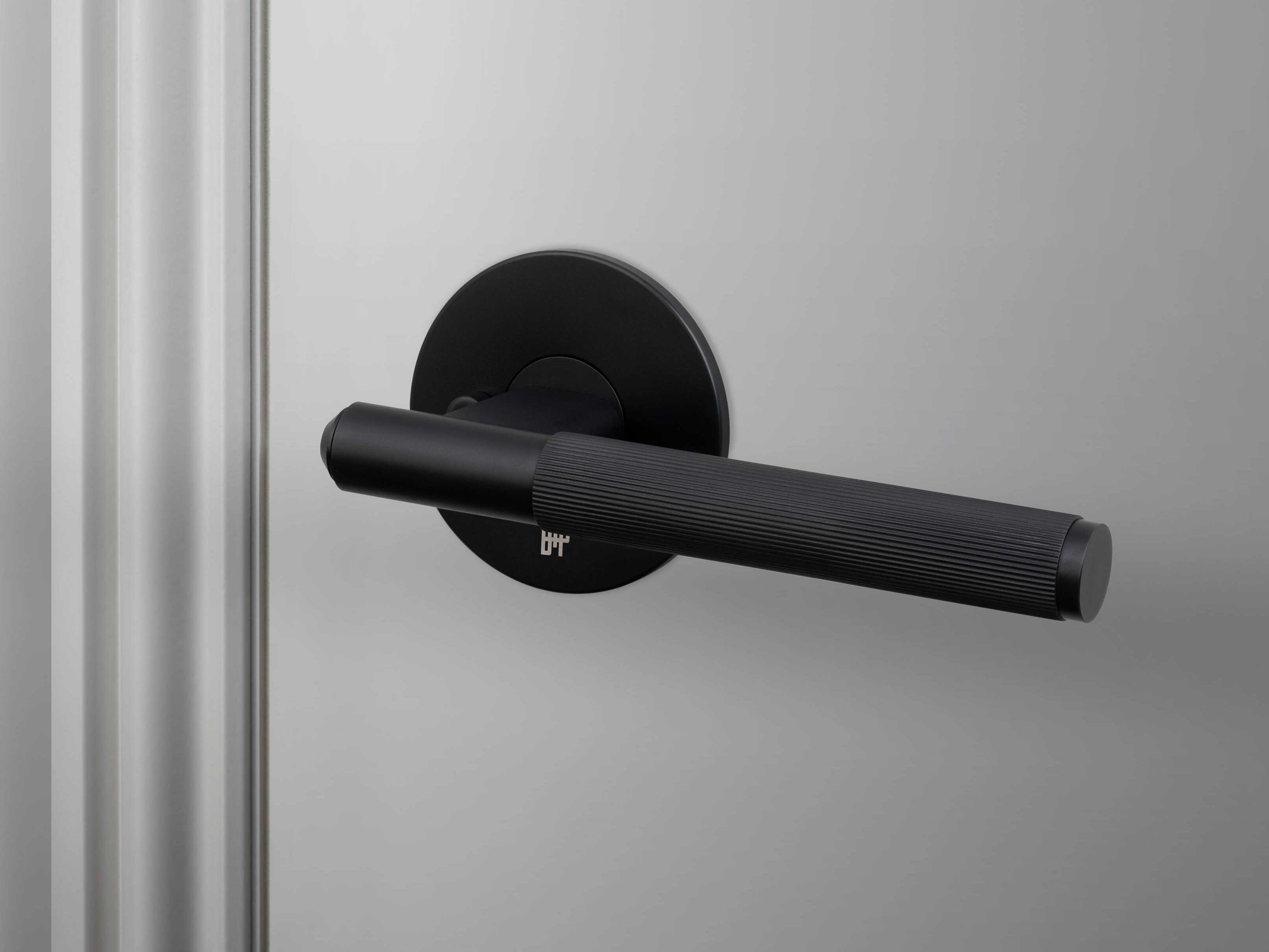Buster + Punch Welders Black Linear Privacy Door Handle