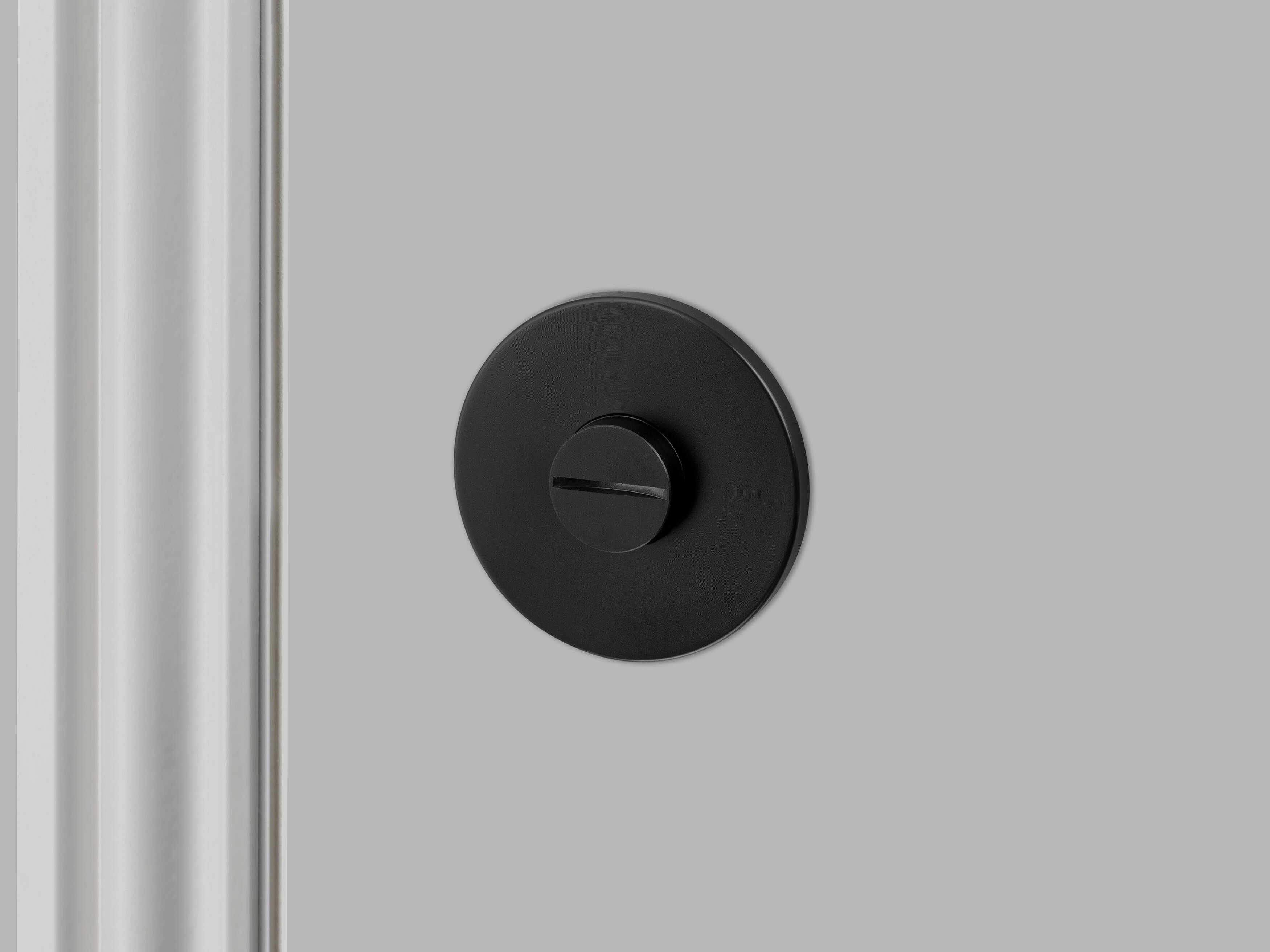 Buster + Punch Black Cross Thumbturn Lock