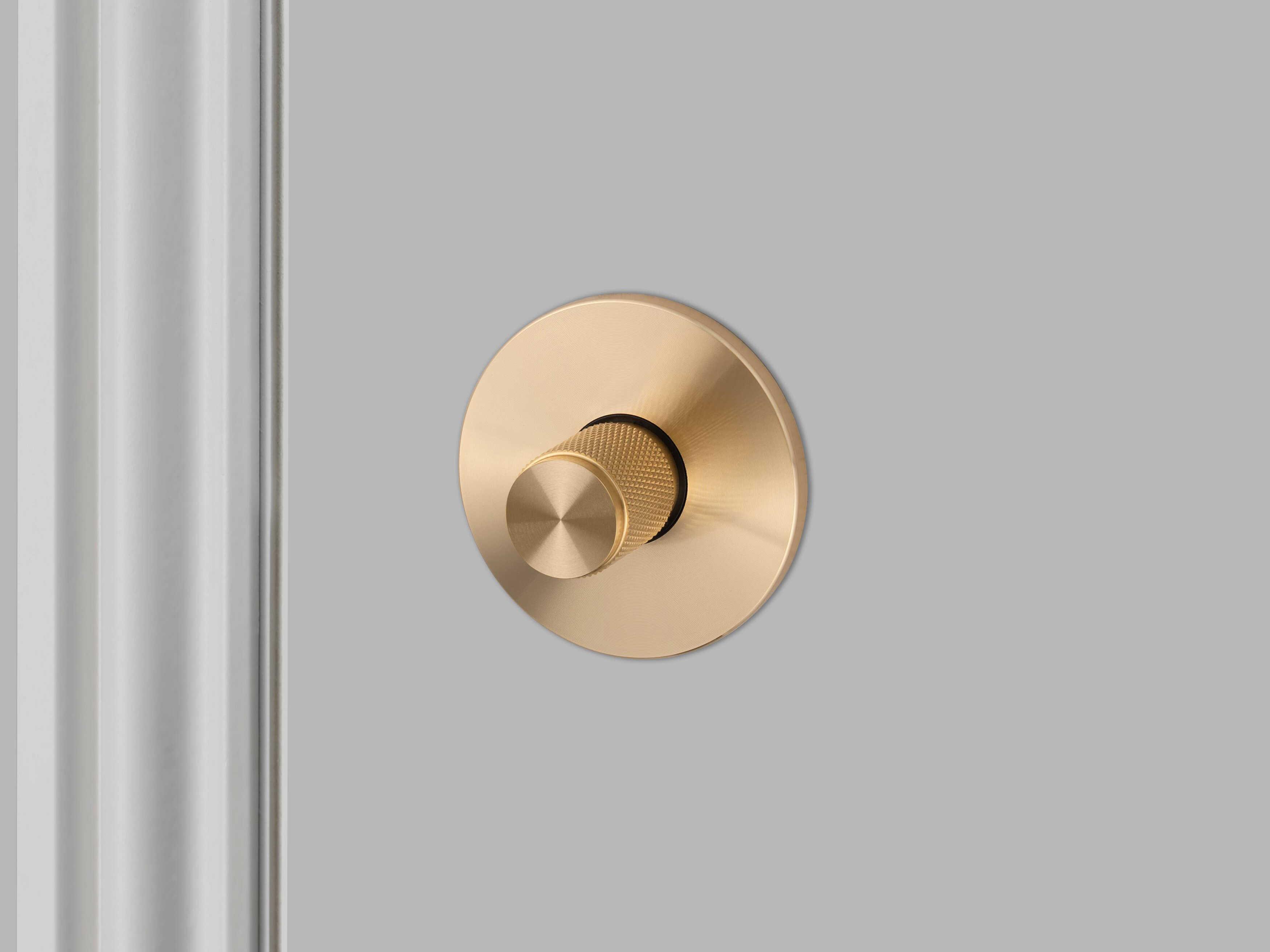 Buster + Punch Brass Cross Thumbturn Lock