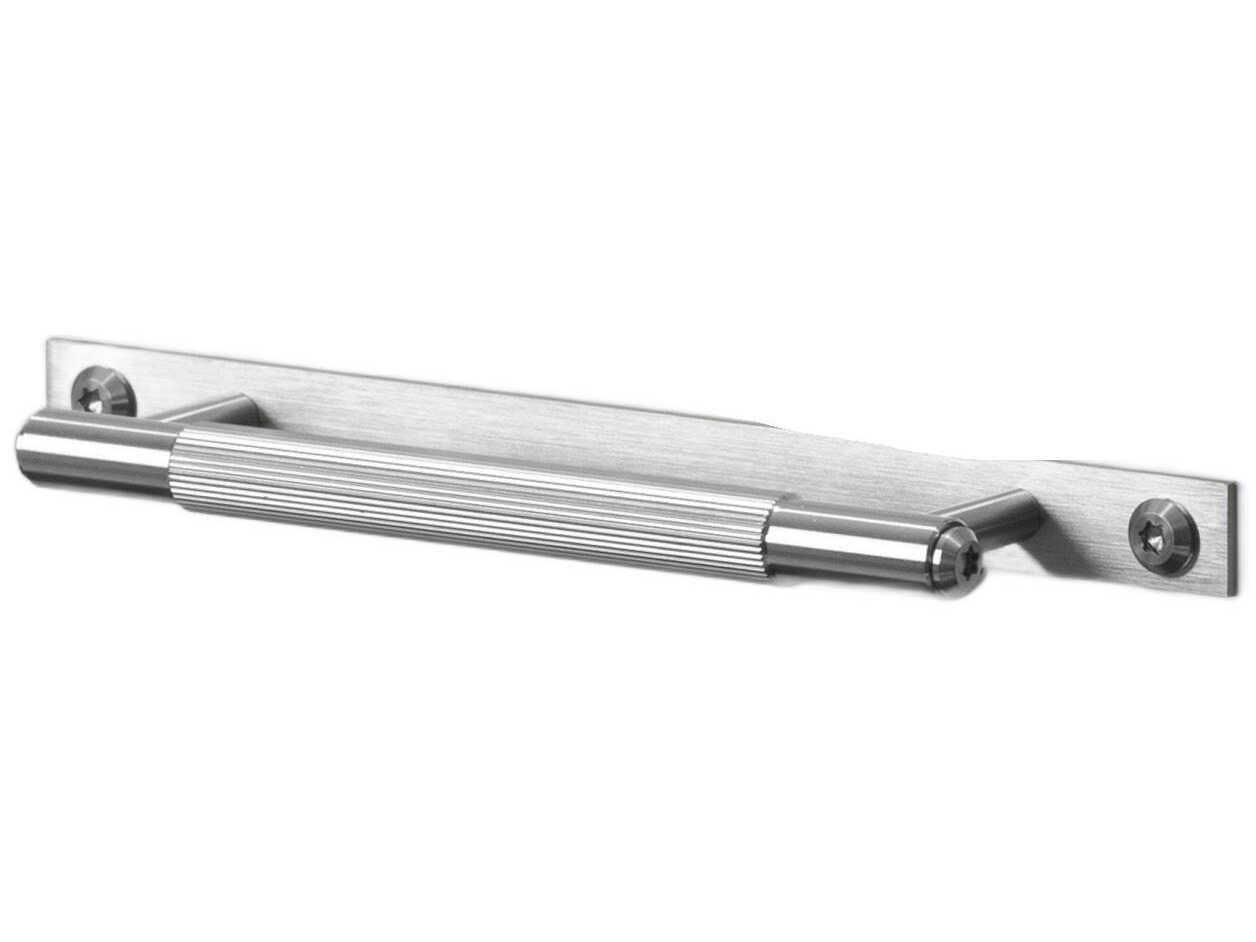 Buster + Punch Steel Linear Plate Pull Bar