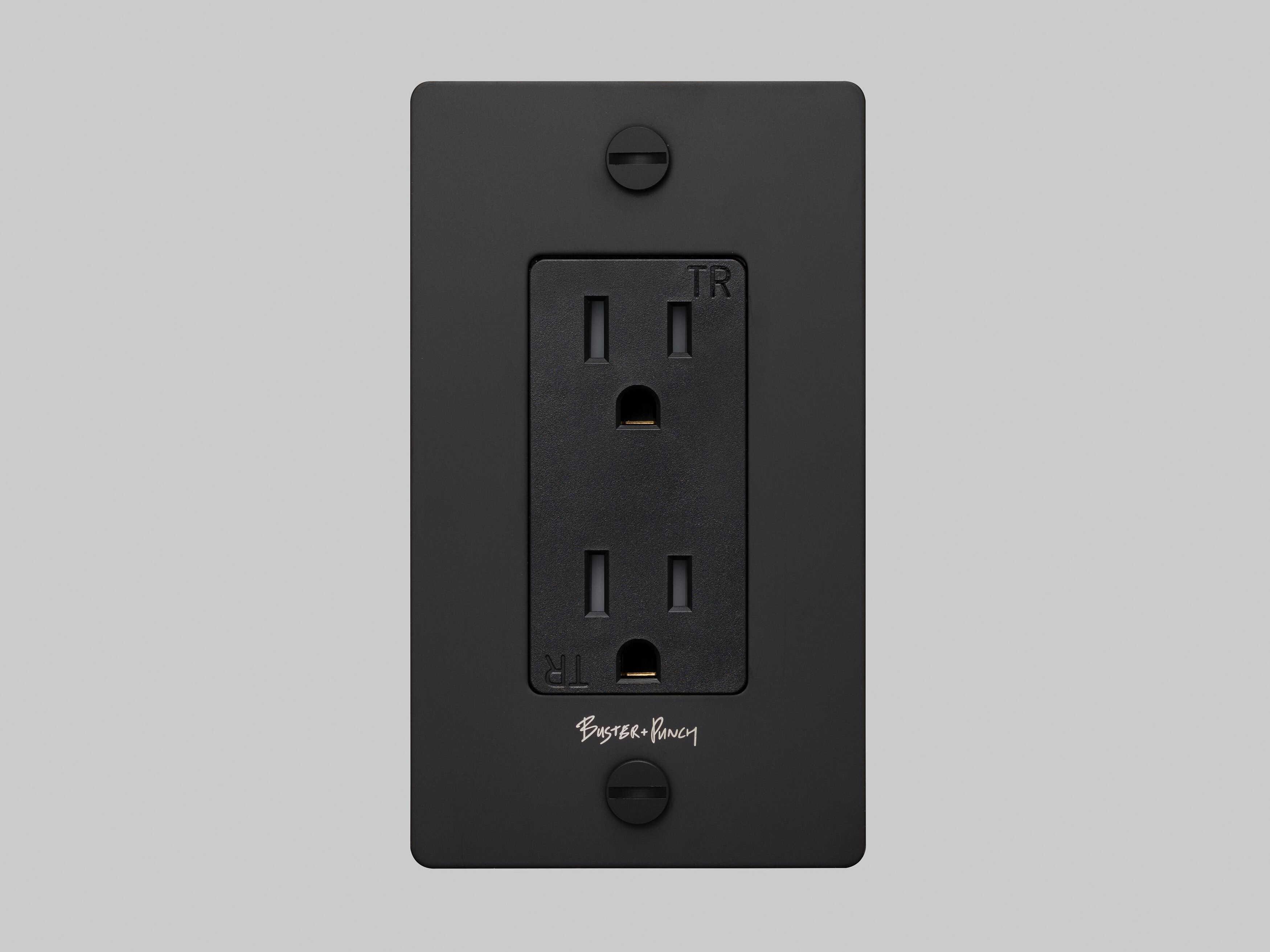 Buster + Punch 1G Black Outlet with B+P Logo