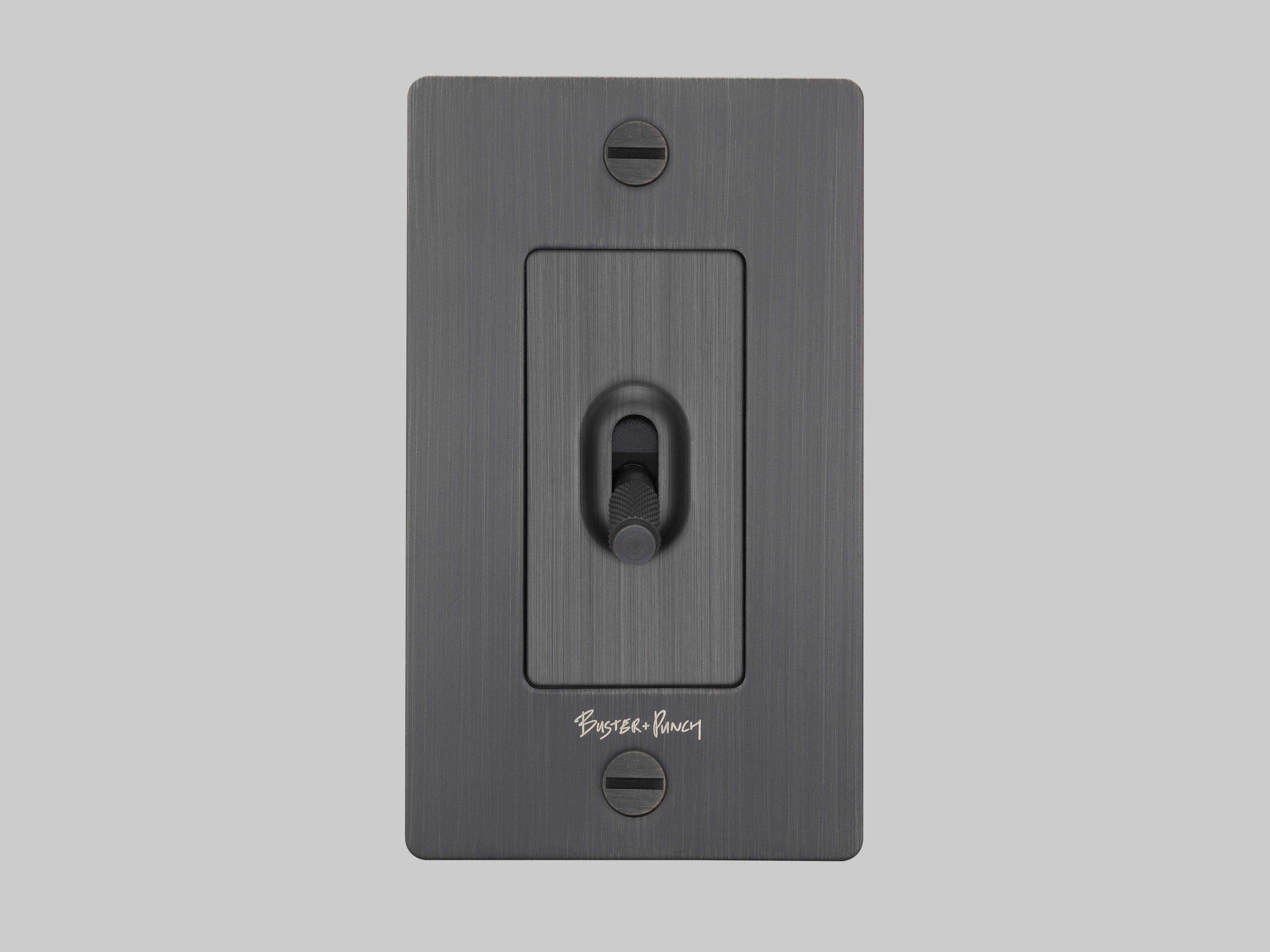 Buster + Punch 1G Smoked Bronze Cross Toggle