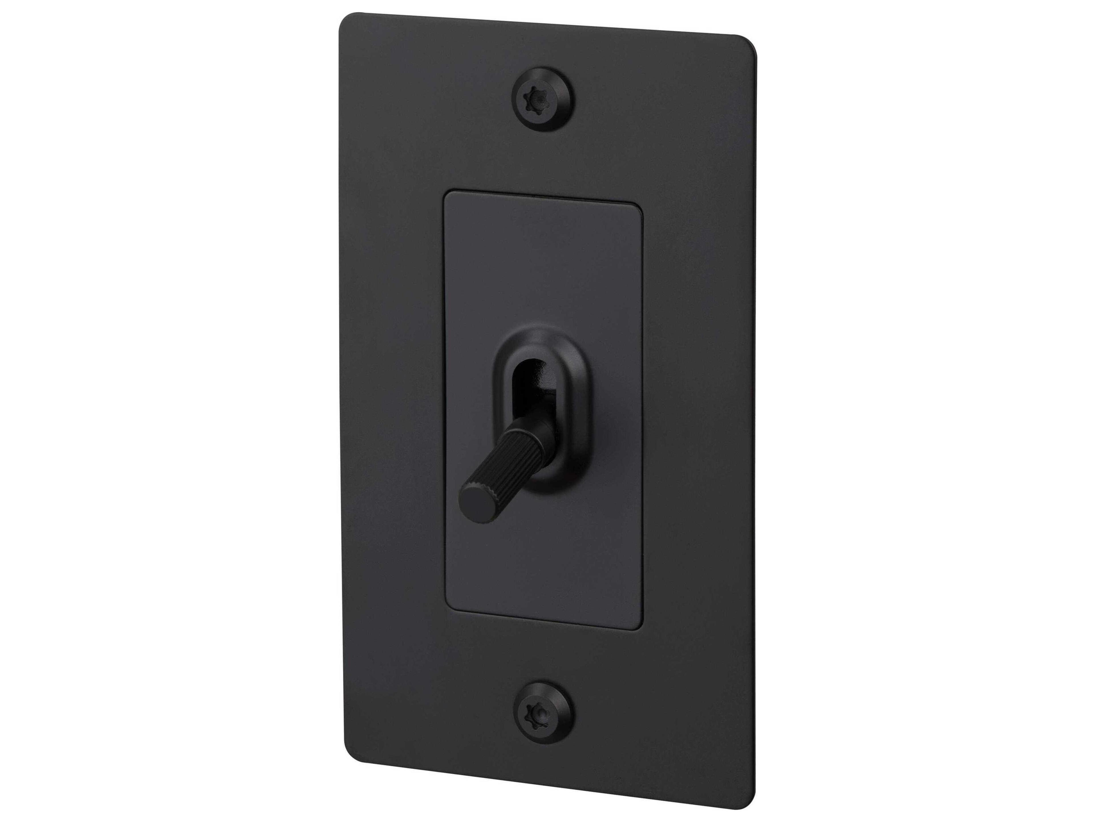 Buster + Punch 1G Black Linear Toggle