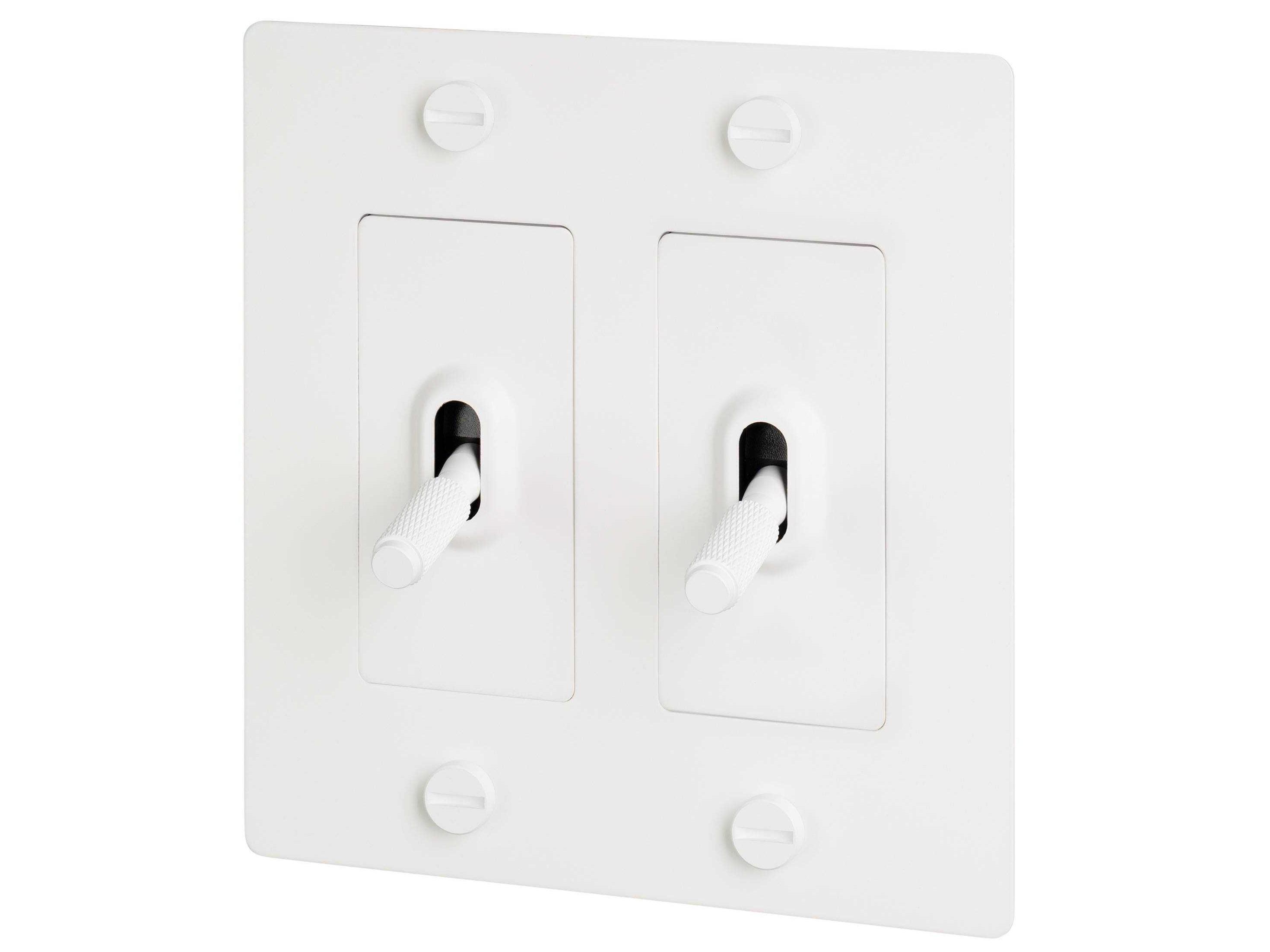 Buster + Punch 2G White Cross Toggle