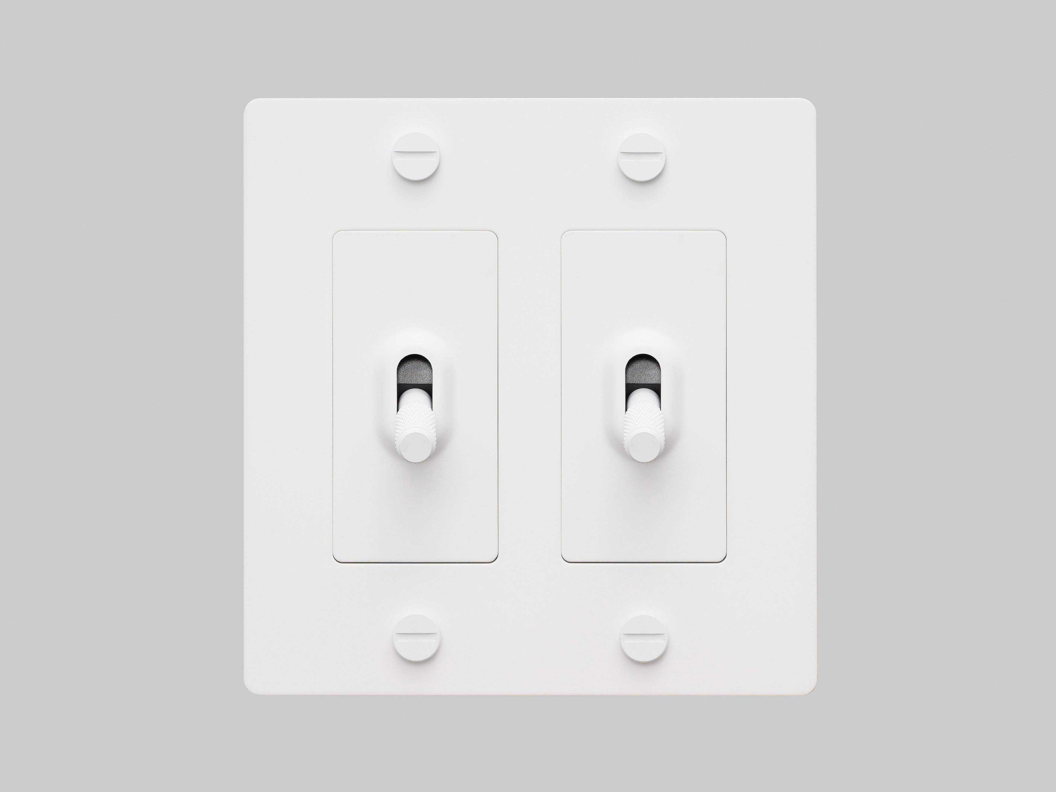 Buster + Punch 2G White Cross Toggle