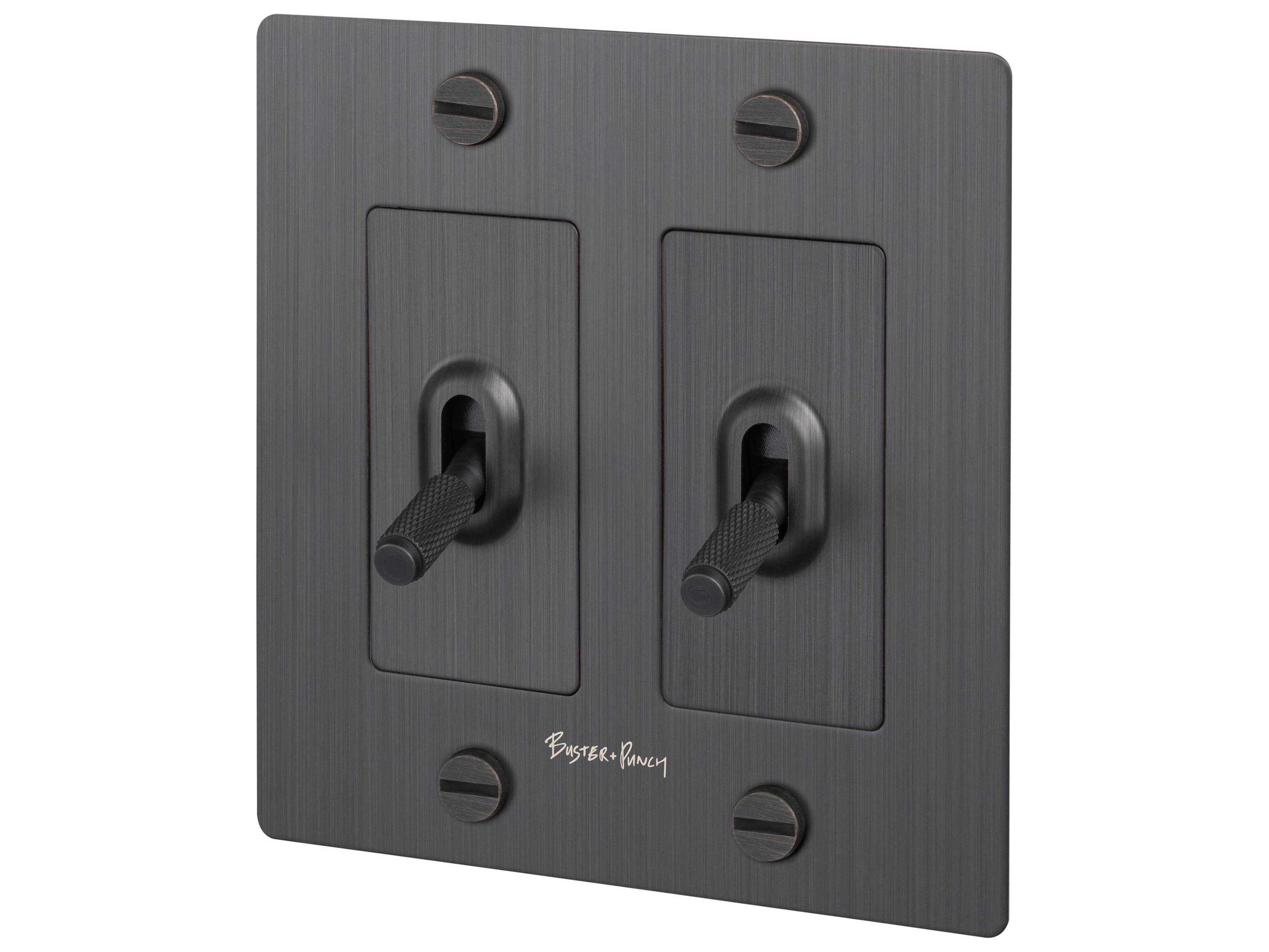 Buster + Punch 2G Smoked Bronze Cross Toggle